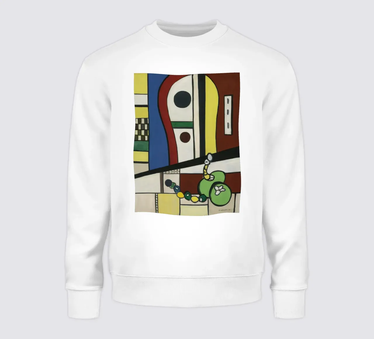 La "Composizione di nature morte" di Léger - Abstra cubista e modernista felpa da NorwesClub
