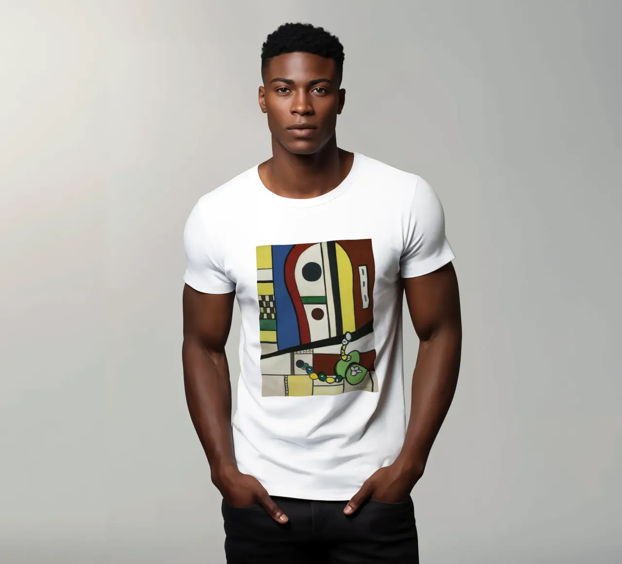 La "Composizione di nature morte" di Léger - Abstra cubista e modernista t-shirt da NorwesClub