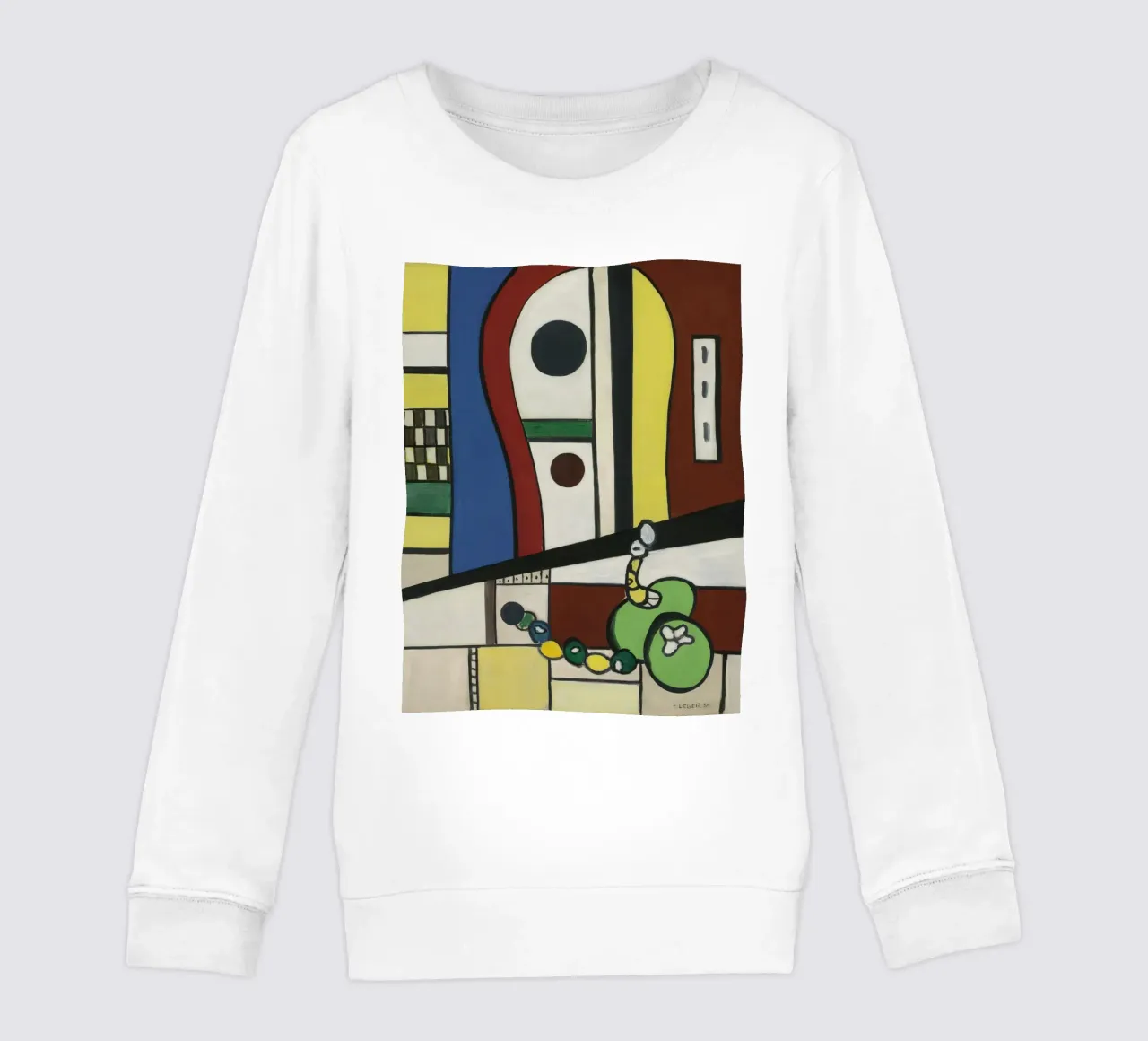La "Composizione di nature morte" di Léger - Abstra cubista e modernista felpa bambino da NorwesClub