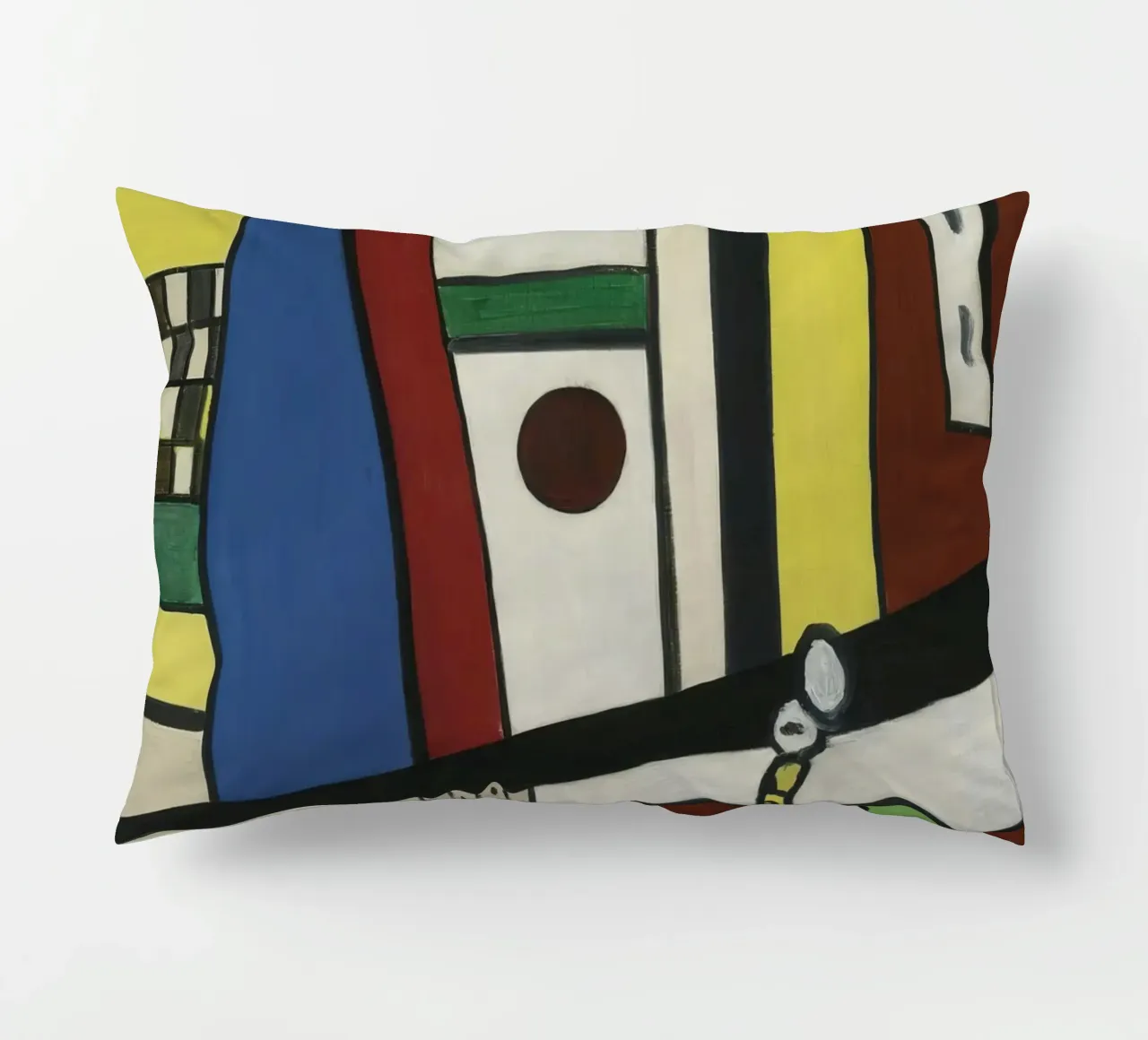 La "Composizione di nature morte" di Léger - Abstra cubista e modernista cuscino da NorwesClub