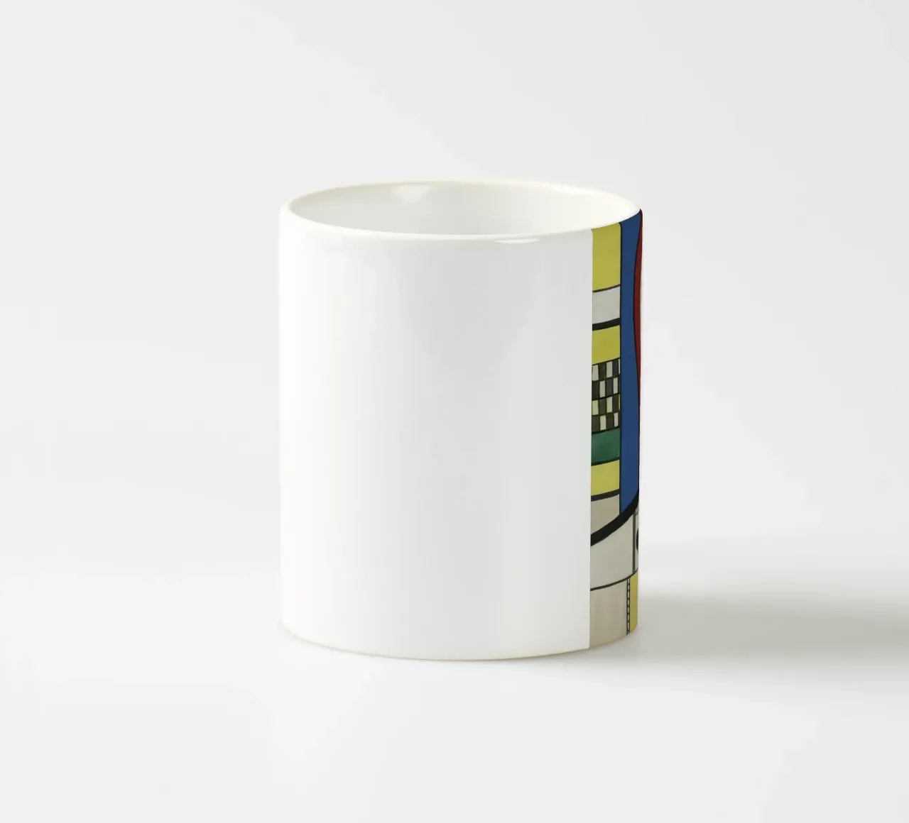 La "Composizione di nature morte" di Léger - Abstra cubista e modernista tazza in ceramica da NorwesClub