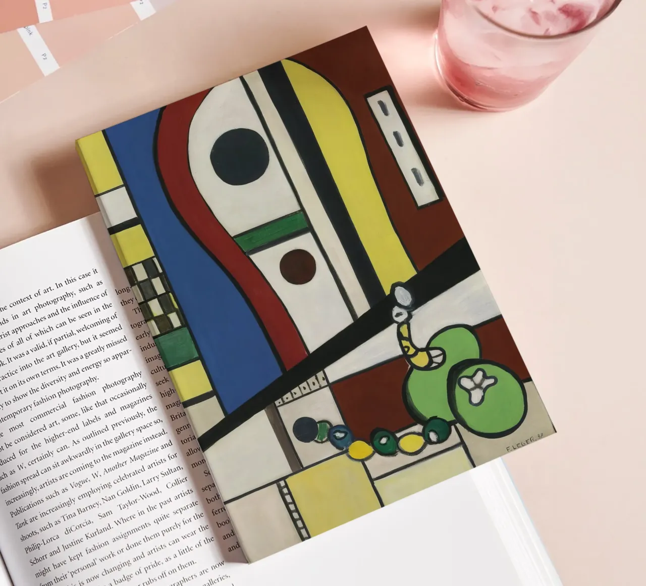 Léger's "Still Life Composition" - Cubist & Modernist Abstra notebook by NorwesClub