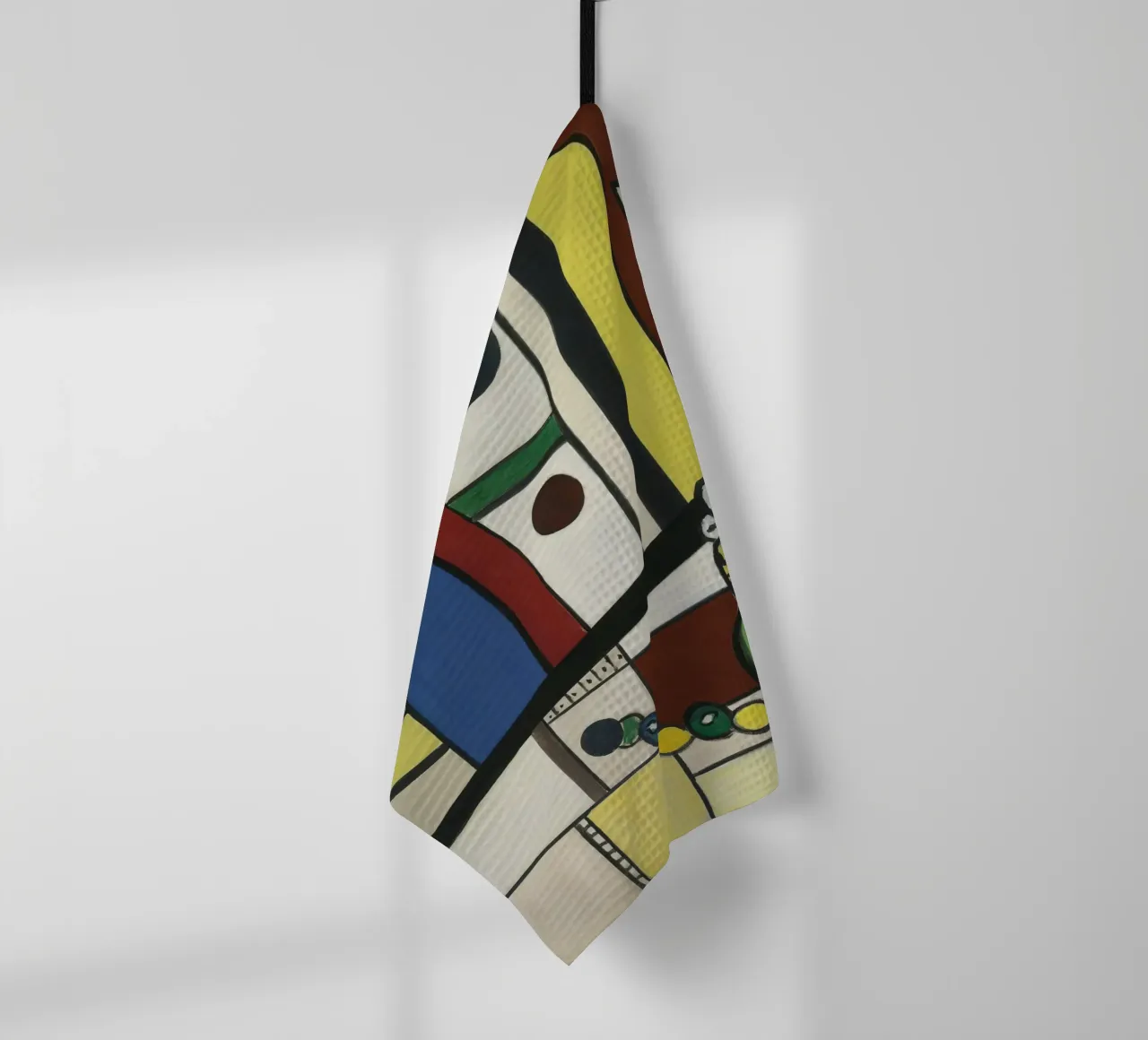 La "Composizione di nature morte" di Léger - Abstra cubista e modernista canovaccio da cucina da NorwesClub