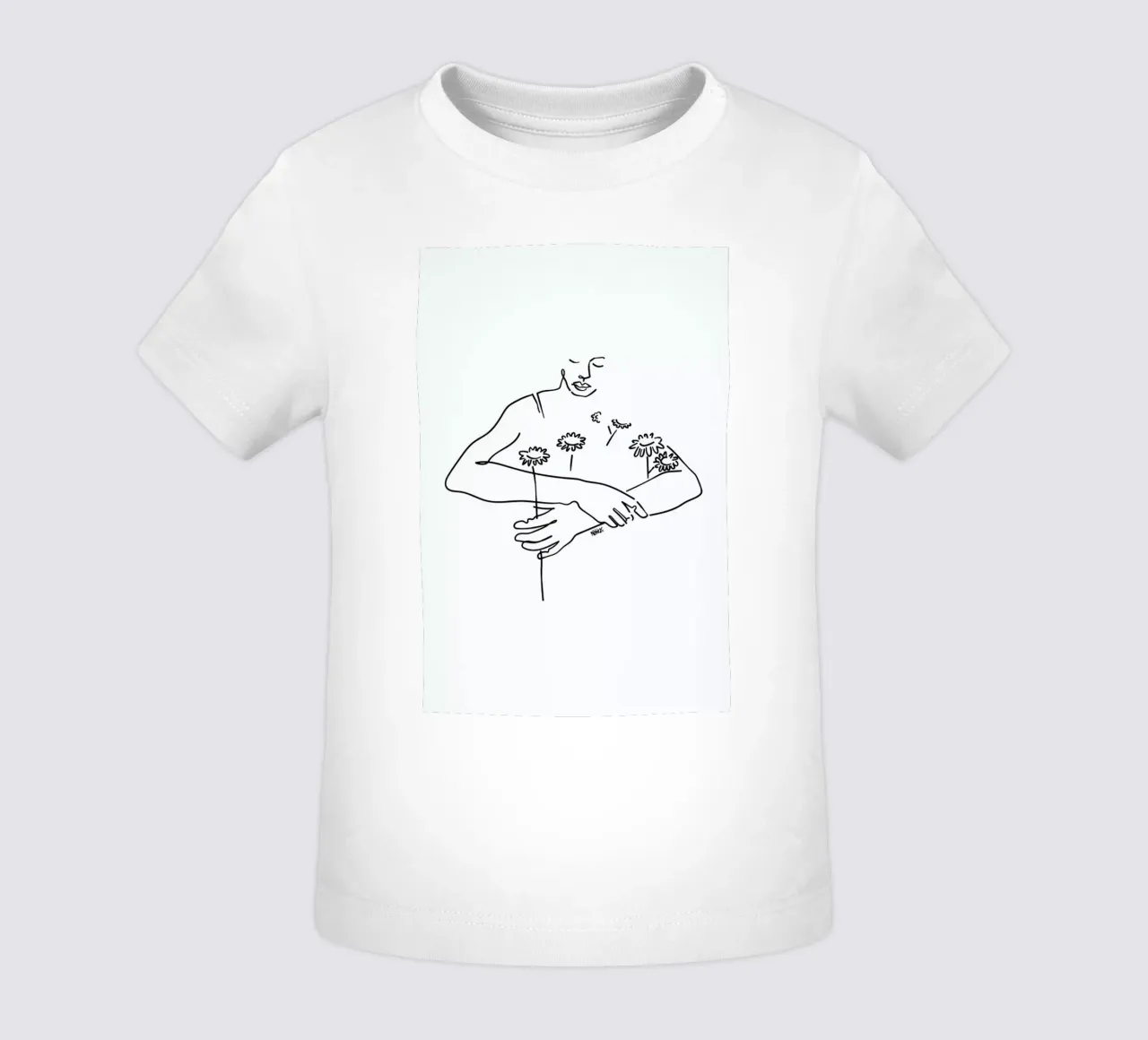 Grow Up baby t-shirt by Ninhol
