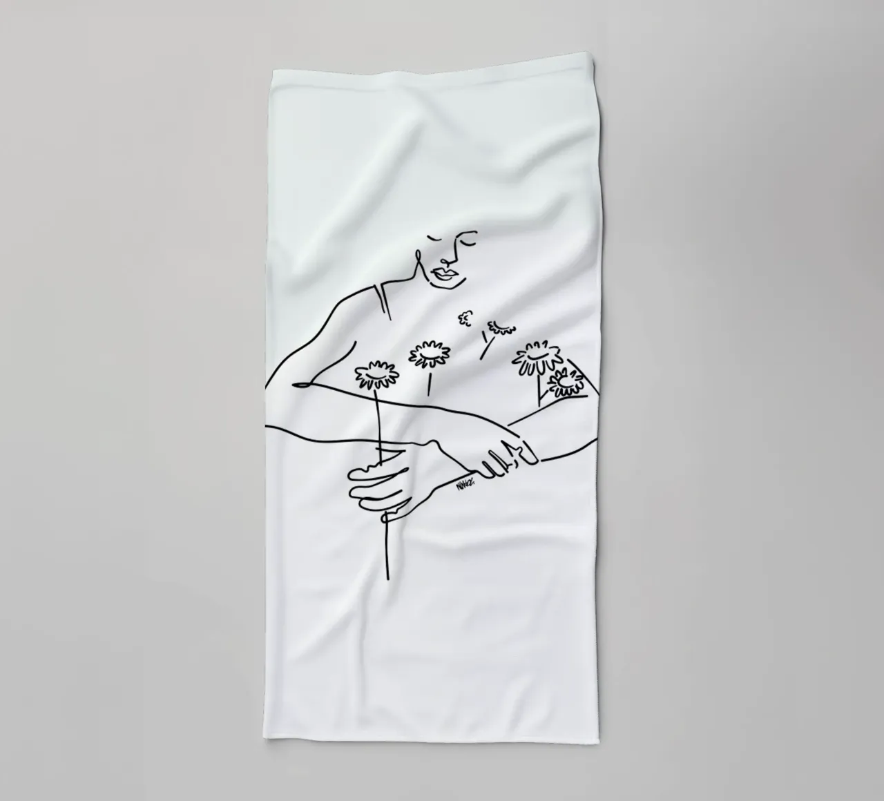 Grow Up towel by Ninhol