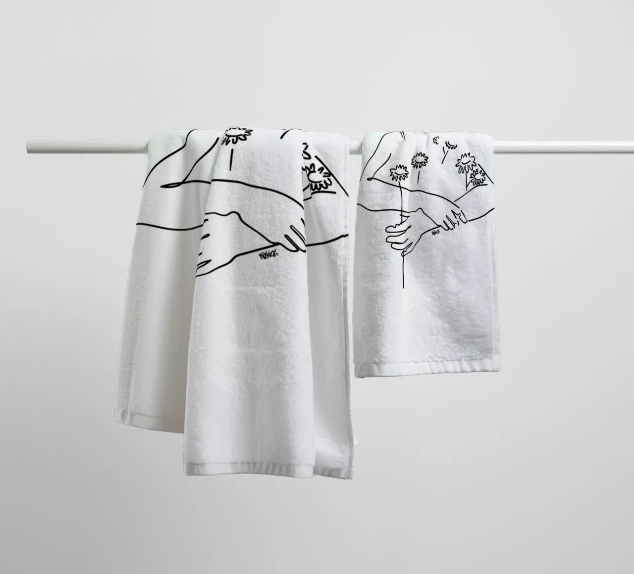 Grow Up towel by Ninhol