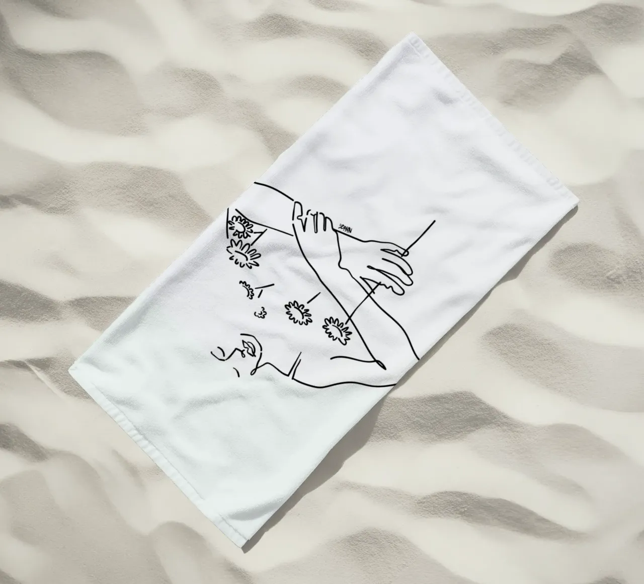 Grow Up beach towel by Ninhol