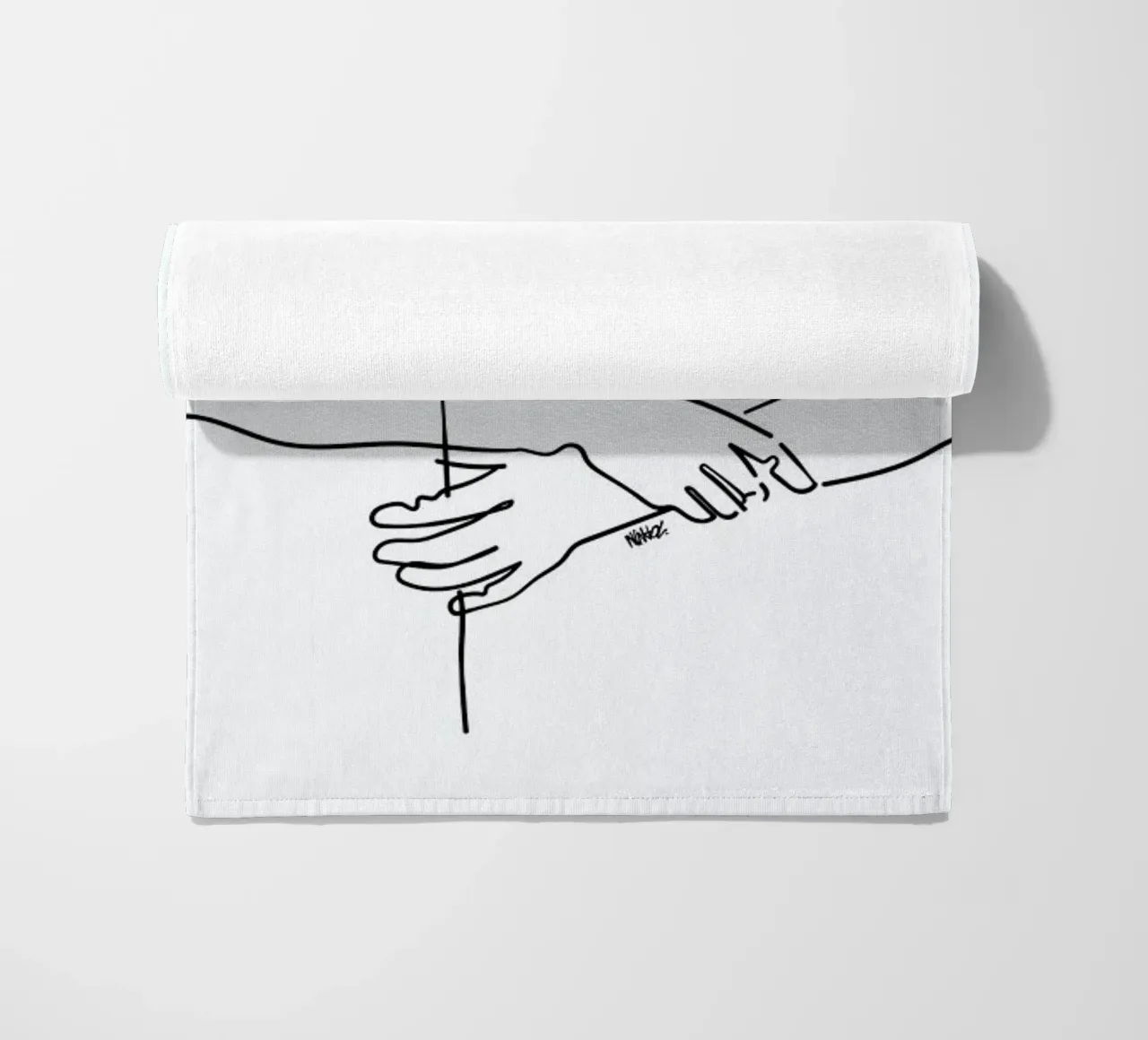 Grow Up beach towel by Ninhol