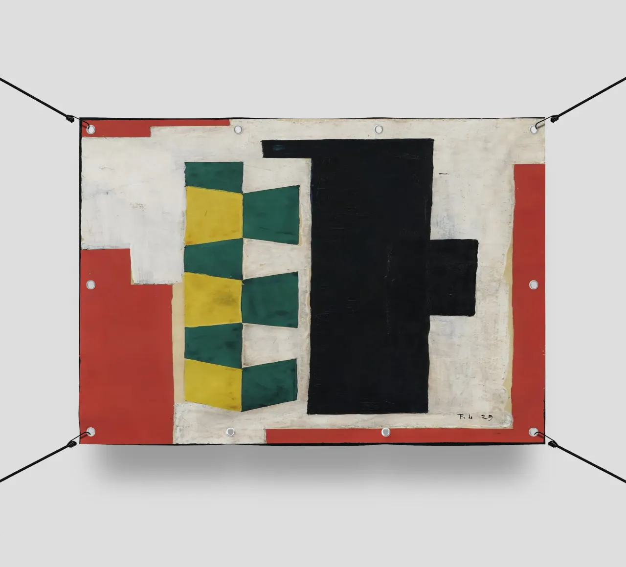Léger's "Mural Composition" - Cubist Abstract & Modernist De pvc cover by NorwesClub