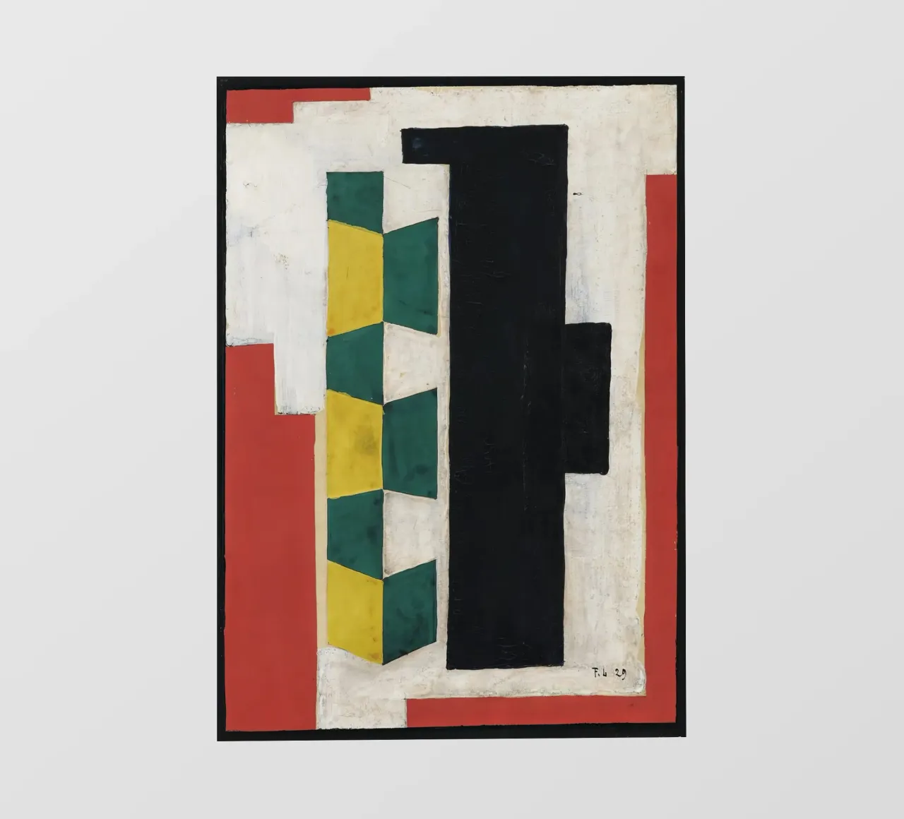 Léger's "Mural Composition" - Cubist Abstract & Modernist De pvc cover by NorwesClub