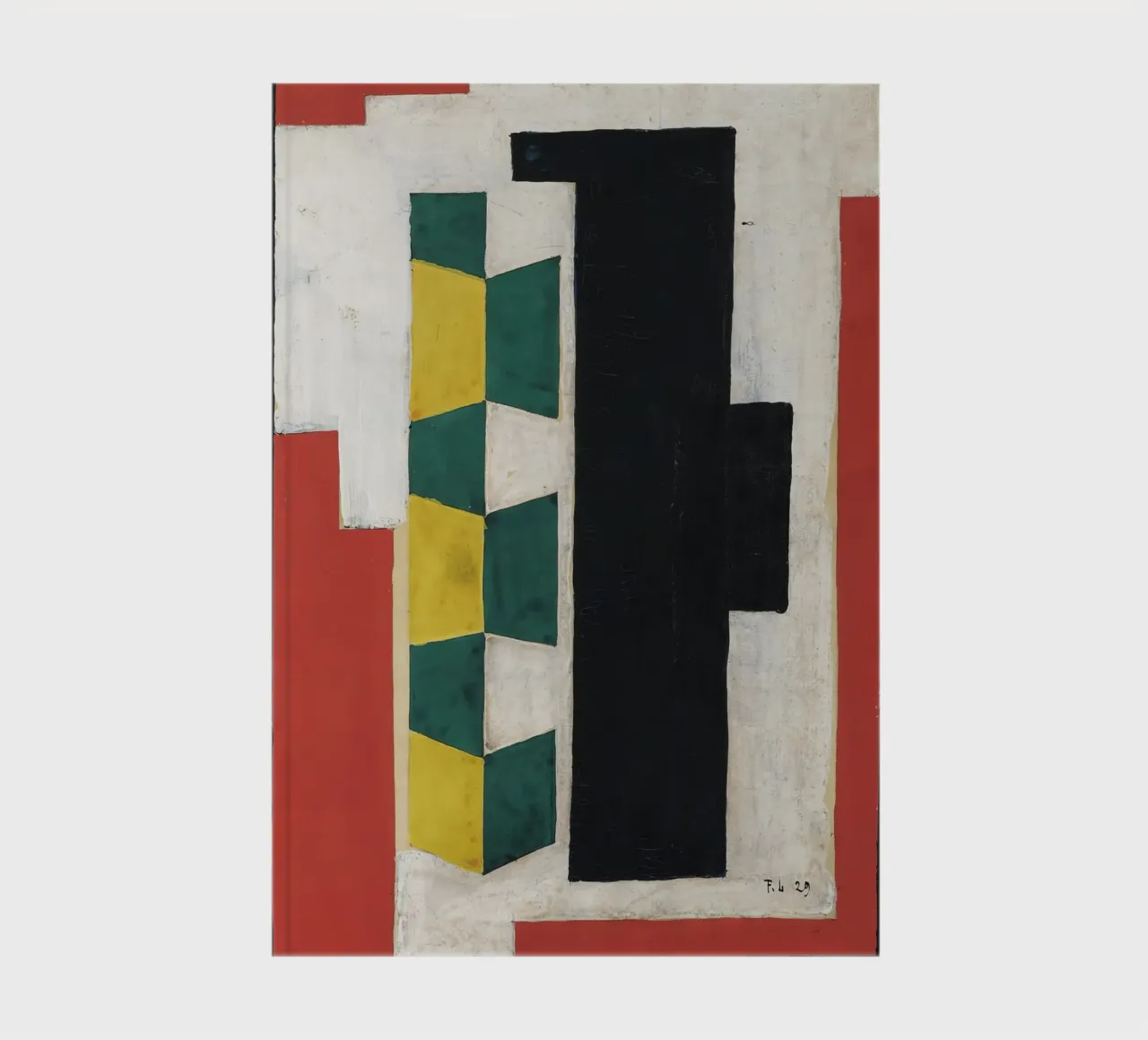 Léger's "Mural Composition" - Cubist Abstract & Modernist De notebook by NorwesClub