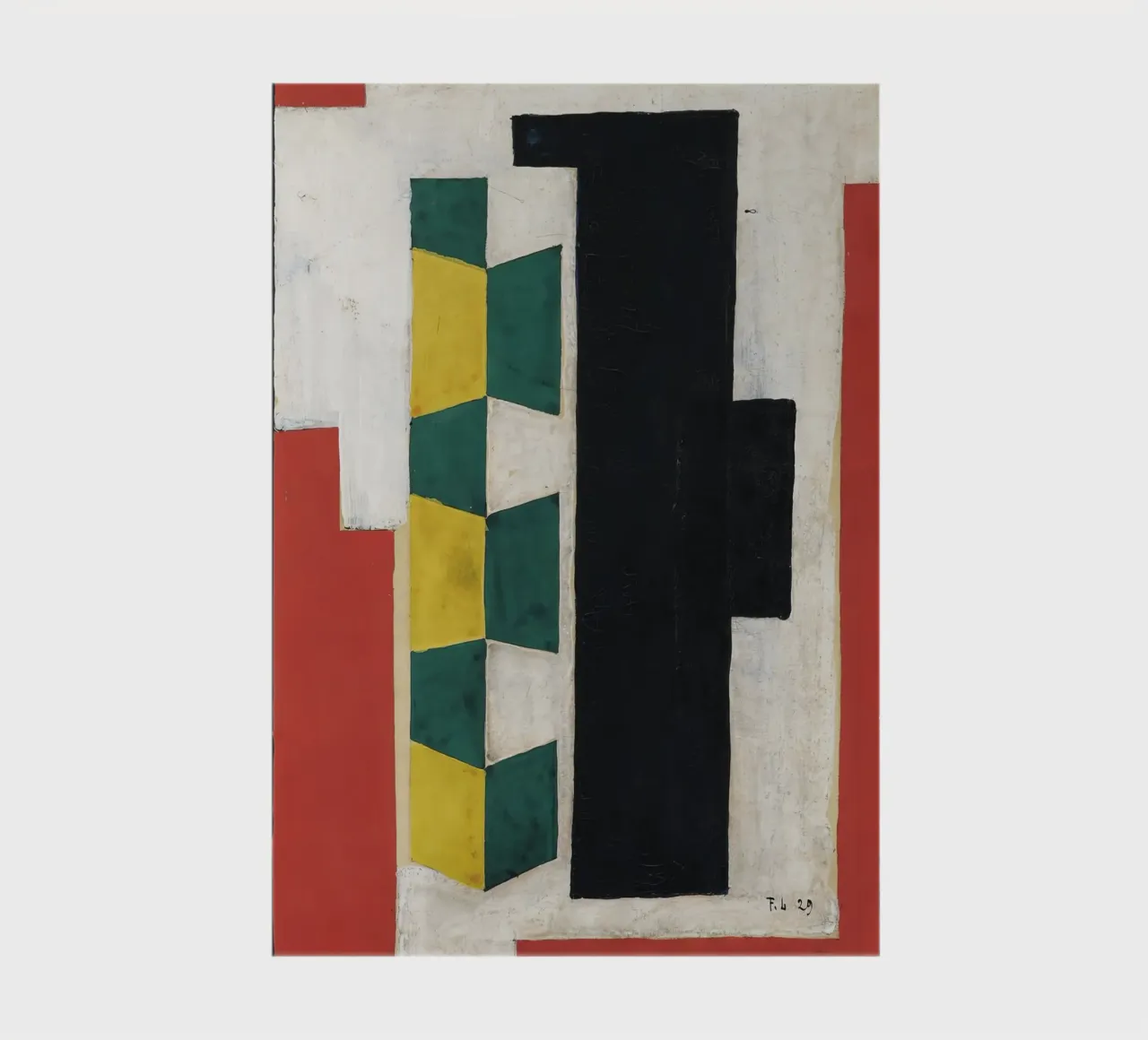 Léger's "Mural Composition" - Cubist Abstract & Modernist De notebook by NorwesClub