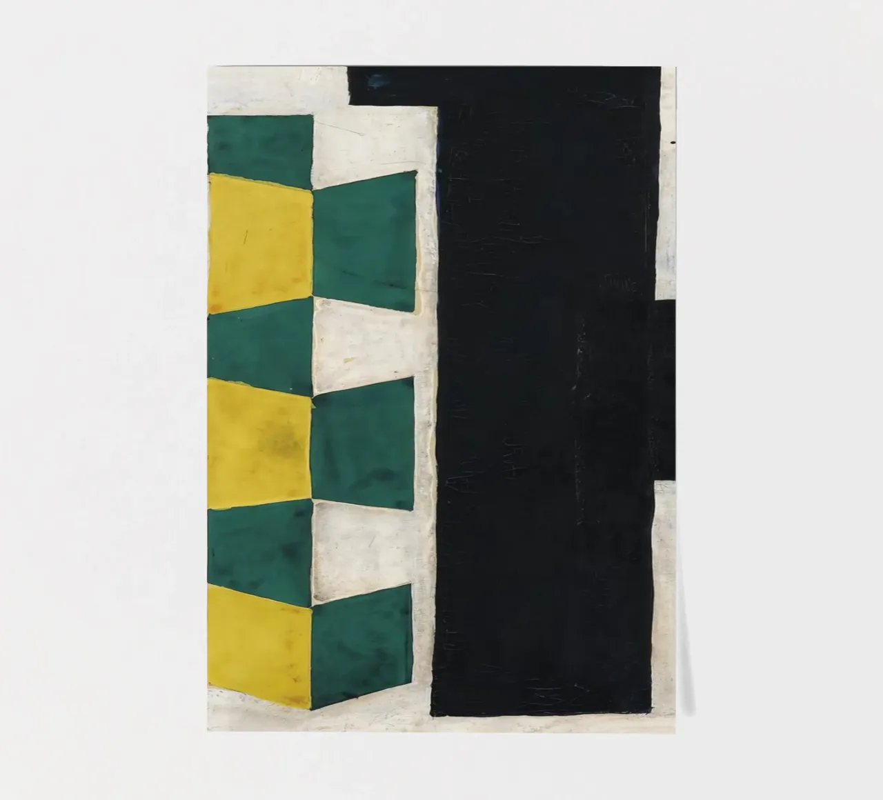 La "Composition murale" de Léger - Abstraction cubiste et modernisme De planche autocollant de NorwesClub