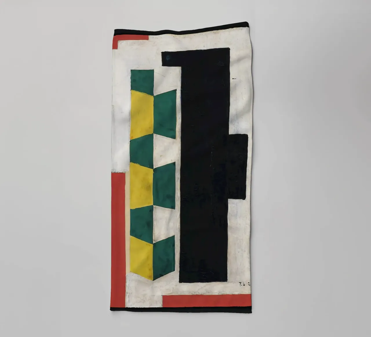 Léger's "Mural Composition" - Cubist Abstract & Modernist De towel by NorwesClub