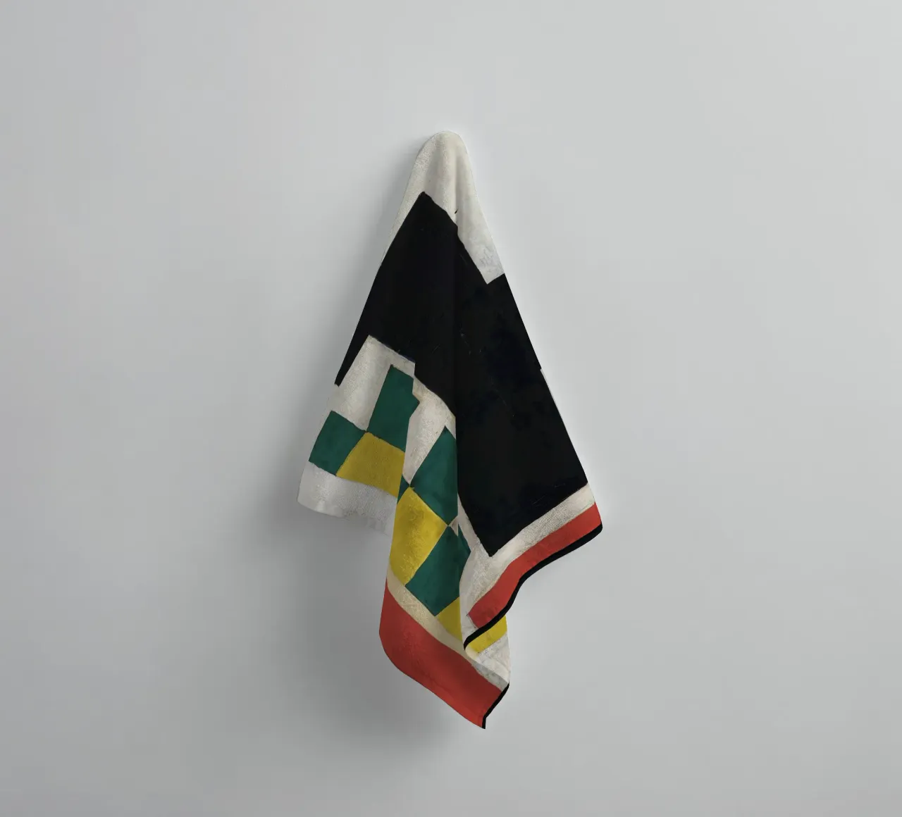 Léger's "Mural Composition" - Cubist Abstract & Modernist De towel by NorwesClub