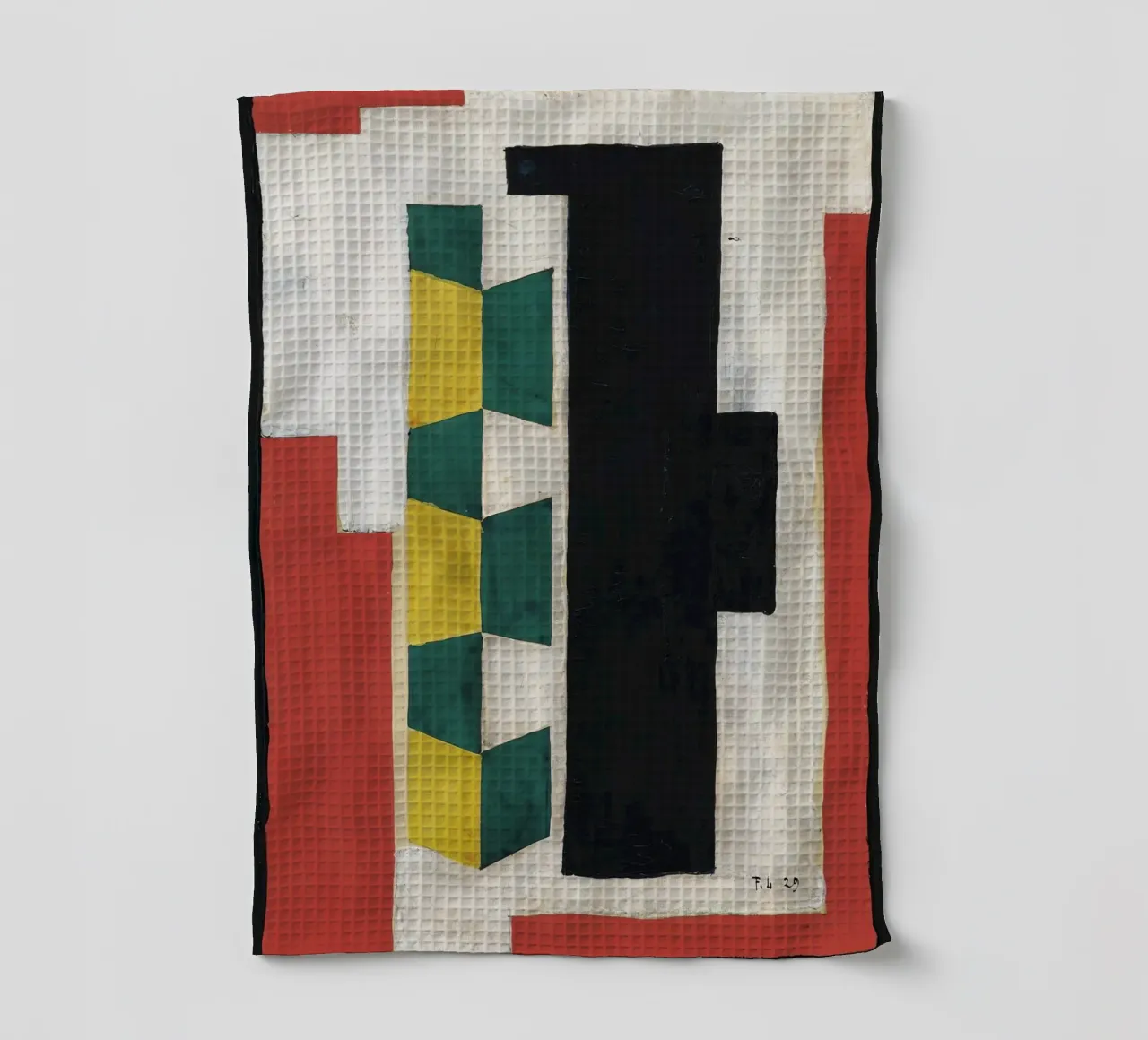 La "Composition murale" de Léger - Abstraction cubiste et modernisme De torchon de NorwesClub