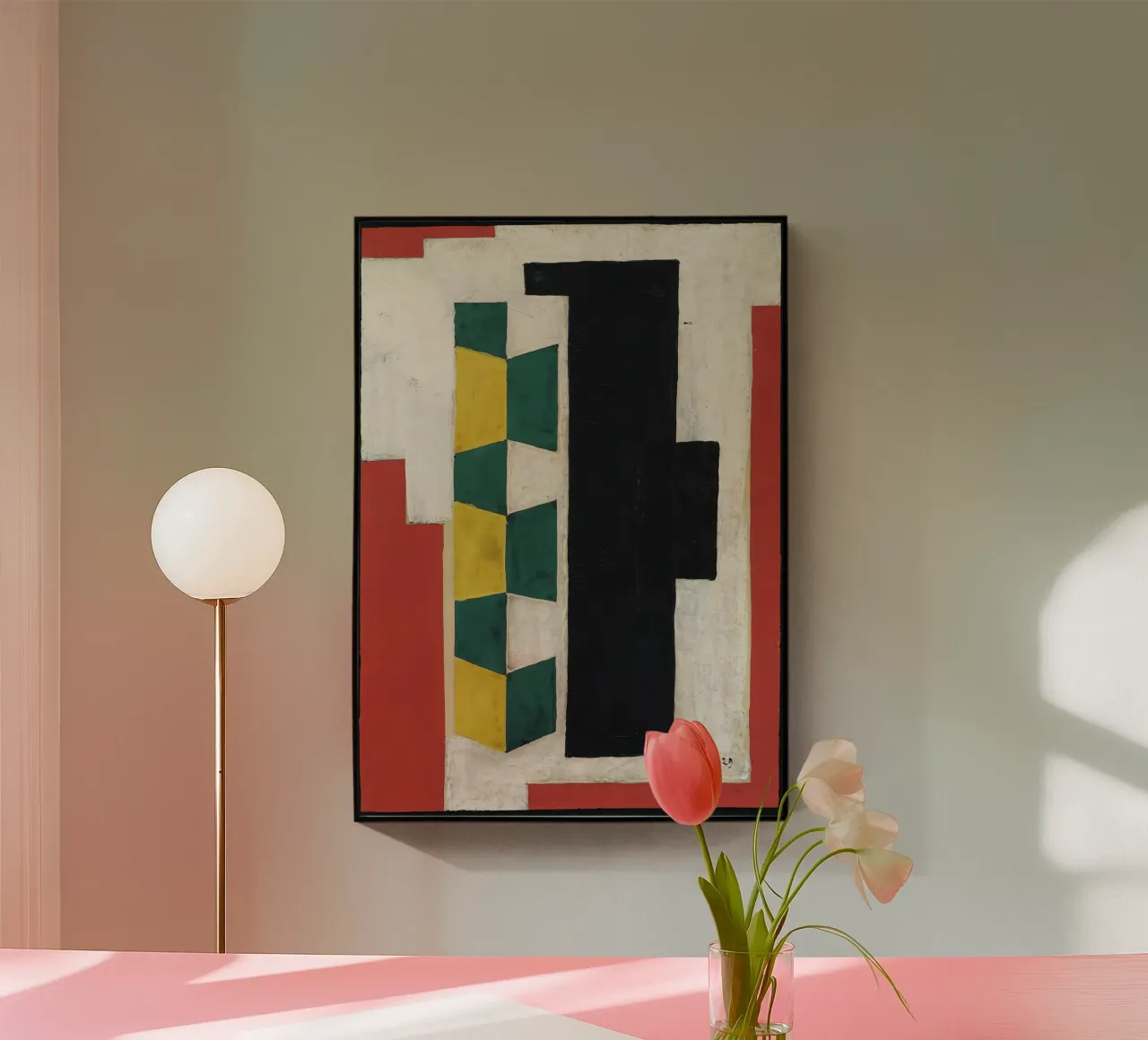 Léger's "Mural Composition" - Cubist Abstract & Modernist De acrylic glass by NorwesClub