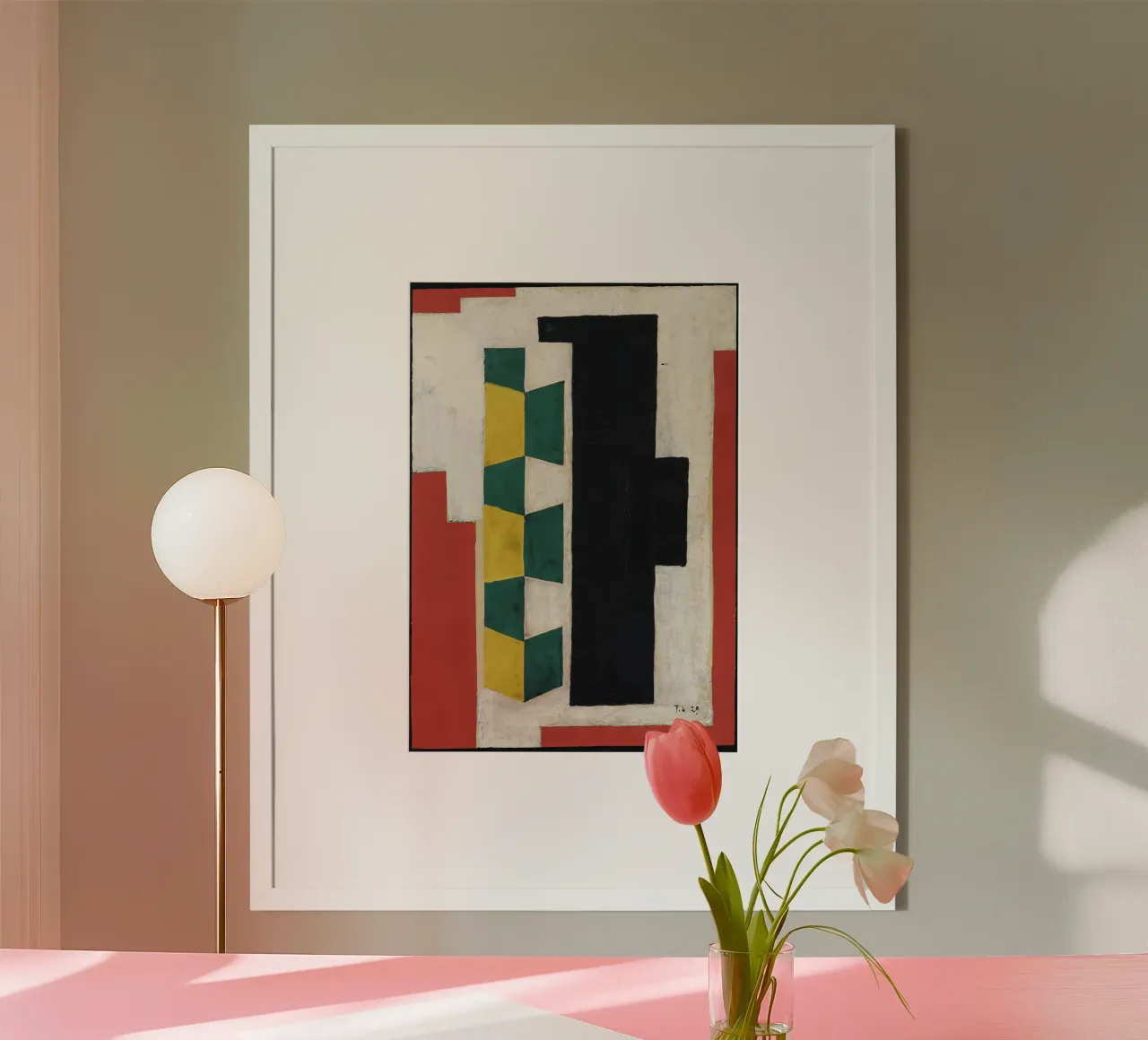 Léger's "Mural Composition" - Cubist Abstract & Modernist De hahnemühle by NorwesClub