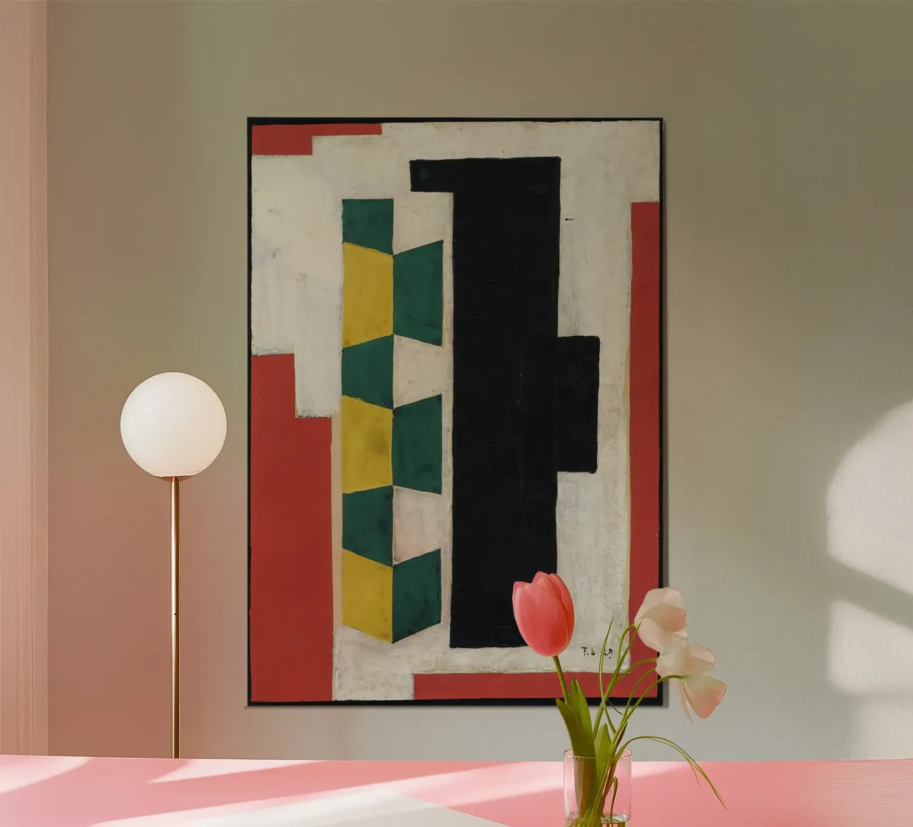 Léger's "Mural Composition" - Cubist Abstract & Modernist De hahnemühle by NorwesClub