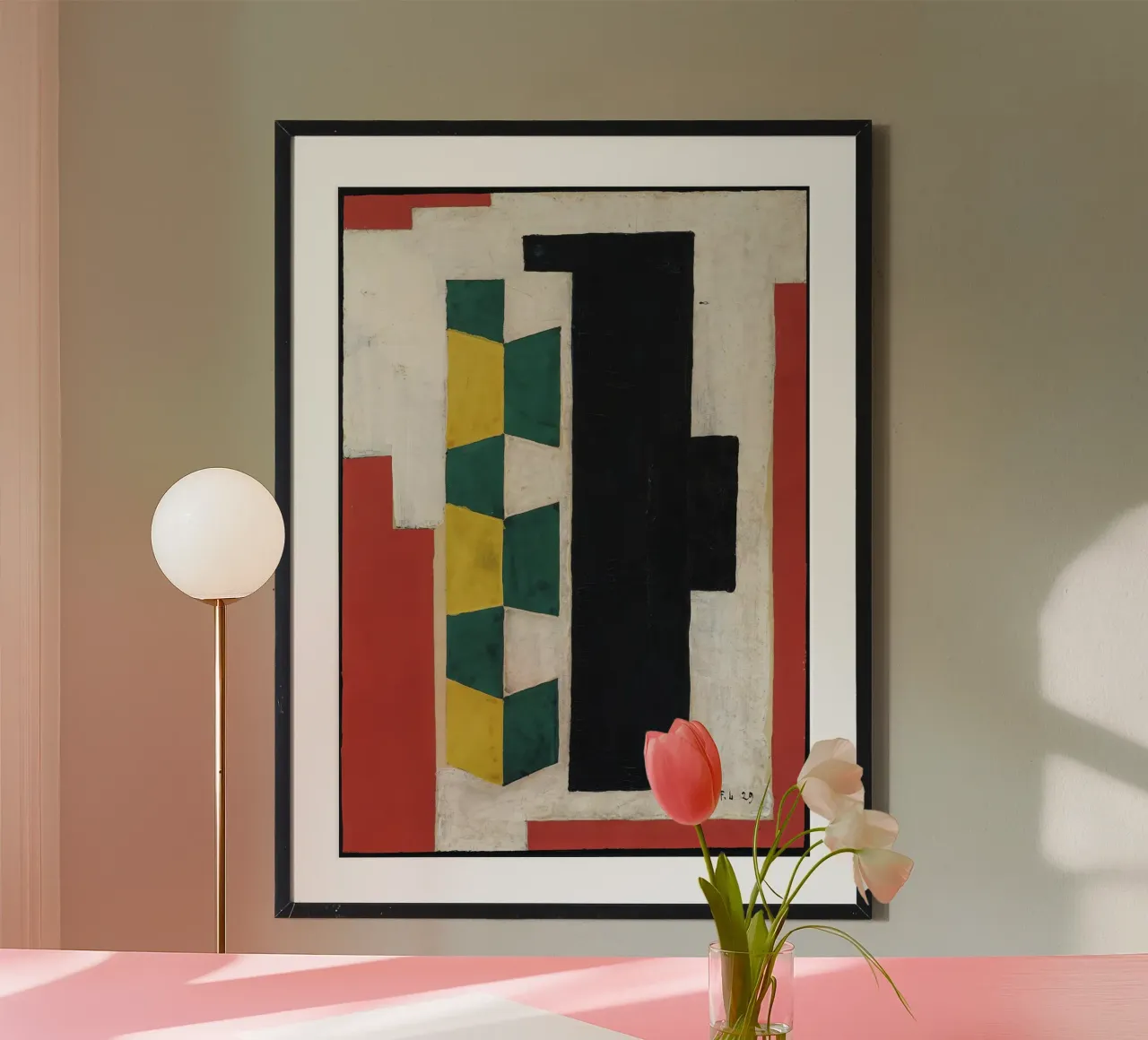 Léger's "Mural Composition" - Cubist Abstract & Modernist De hahnemühle by NorwesClub