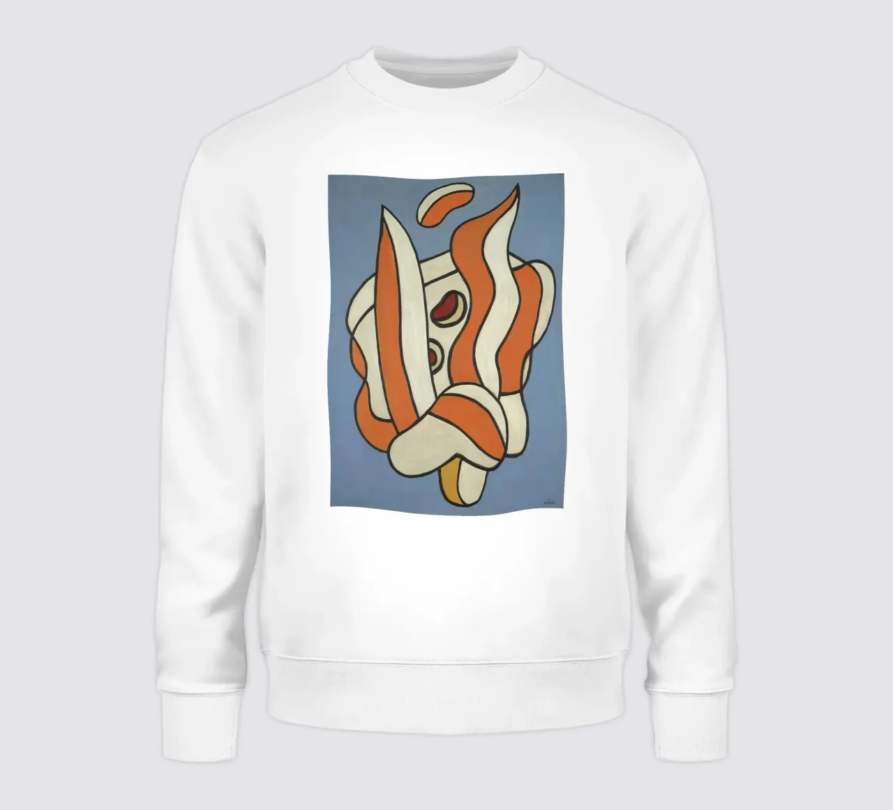Léger's "Composition on Blue" - Cubist Abstract & Modernist sweatshirt by NorwesClub