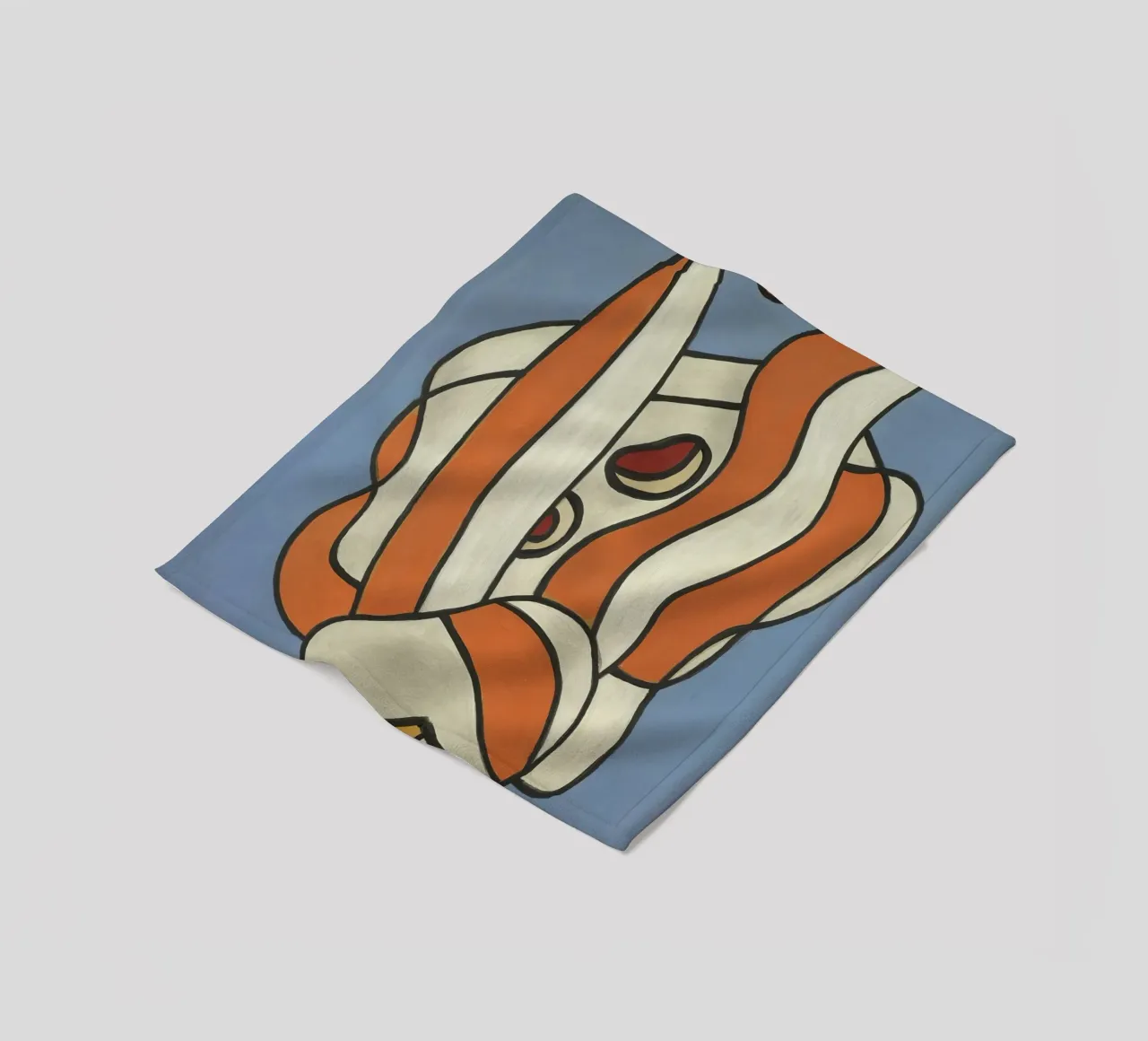Léger's "Composition on Blue" - Cubist Abstract & Modernist fleece blanket by NorwesClub