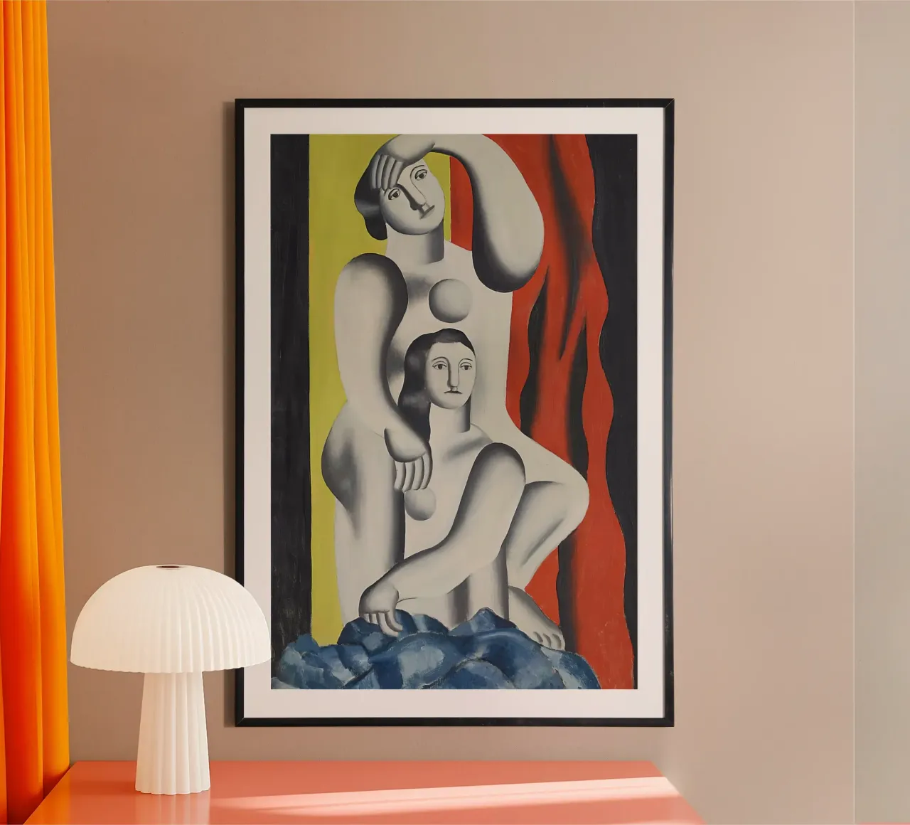 Le "Due donne" di Léger - Nudi cubisti e figurazione modernista carta hahnemühle da NorwesClub