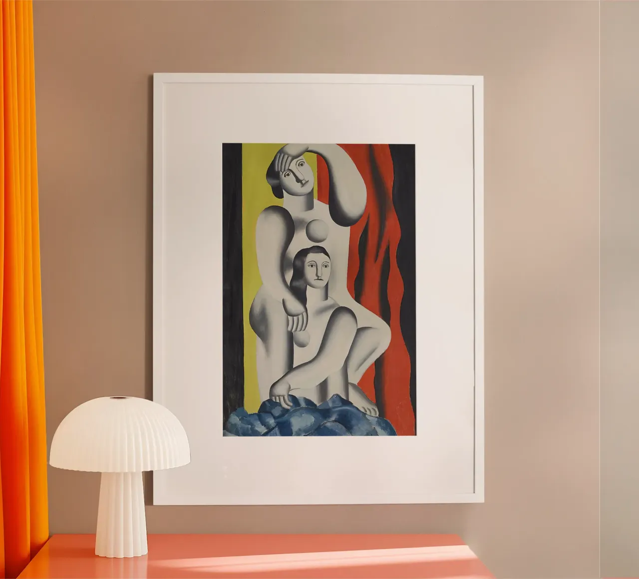 Le "Due donne" di Léger - Nudi cubisti e figurazione modernista carta hahnemühle da NorwesClub