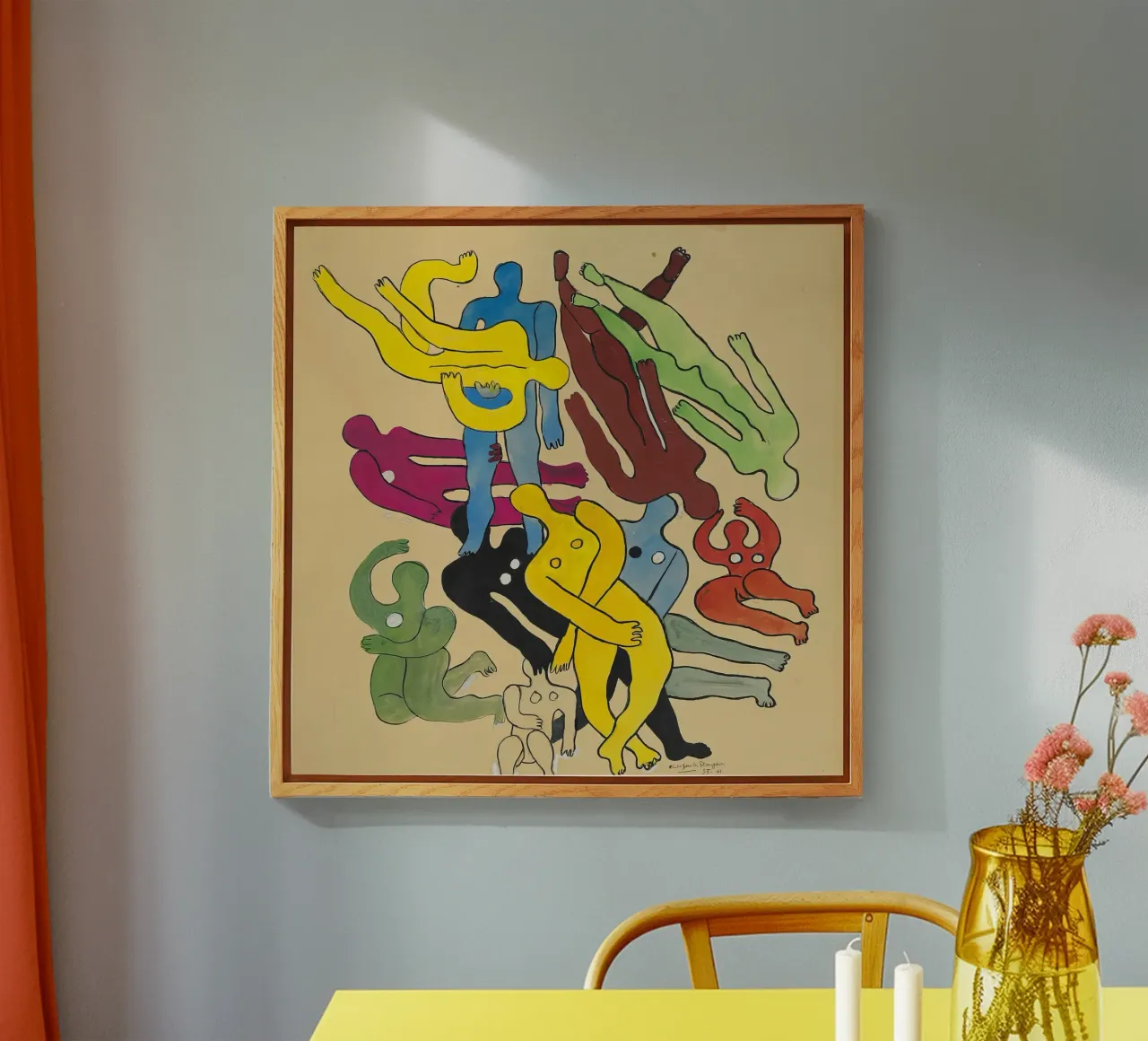 Lo "Studio per sommozzatori" di Léger - Figure cubiste e movimento dinamico plexiglass da NorwesClub