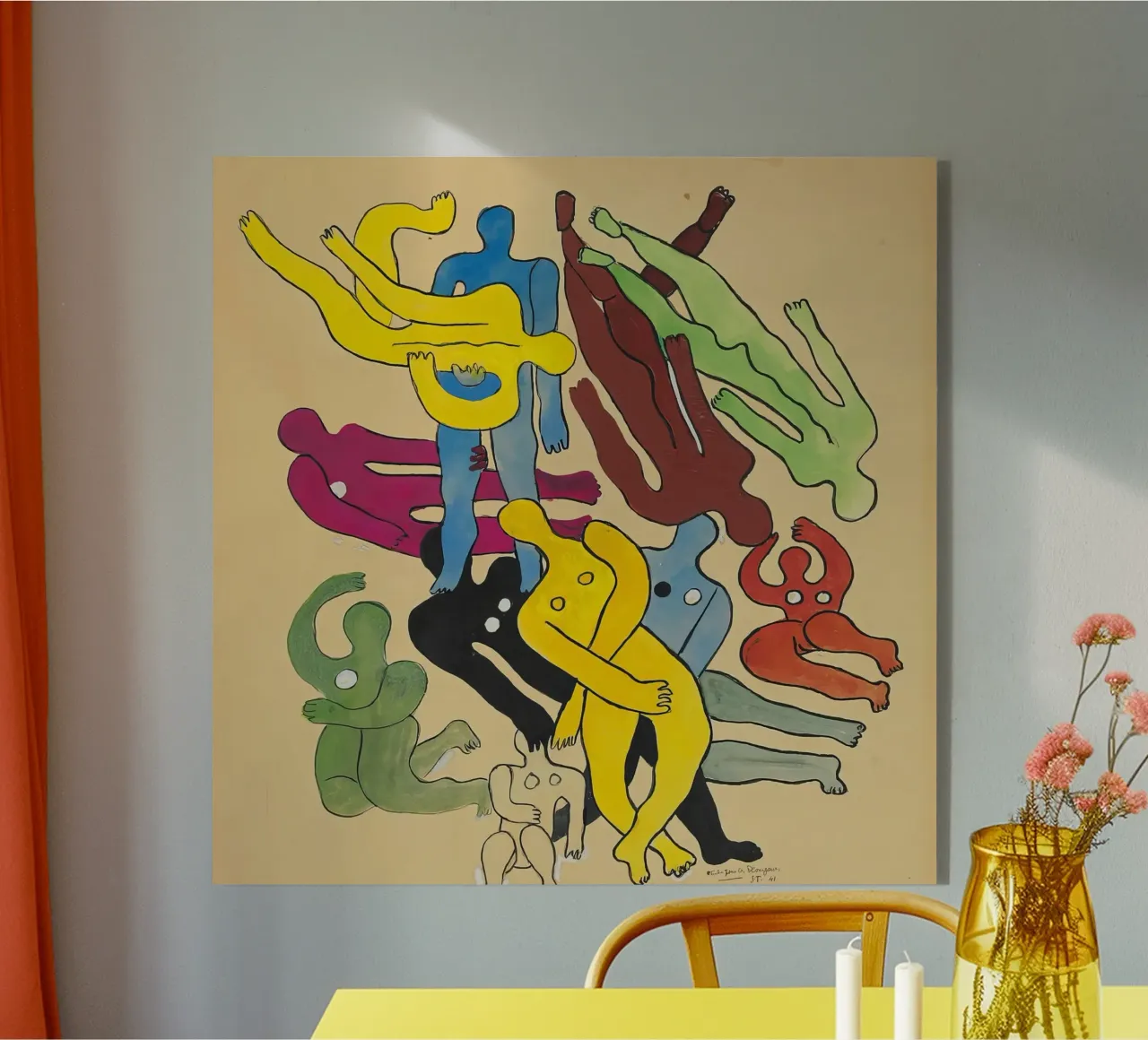 Lo "Studio per sommozzatori" di Léger - Figure cubiste e movimento dinamico plexiglass da NorwesClub