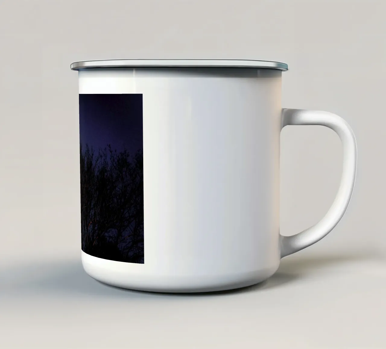 The Orange Woods tazza in smalto da Philipp Reinhard