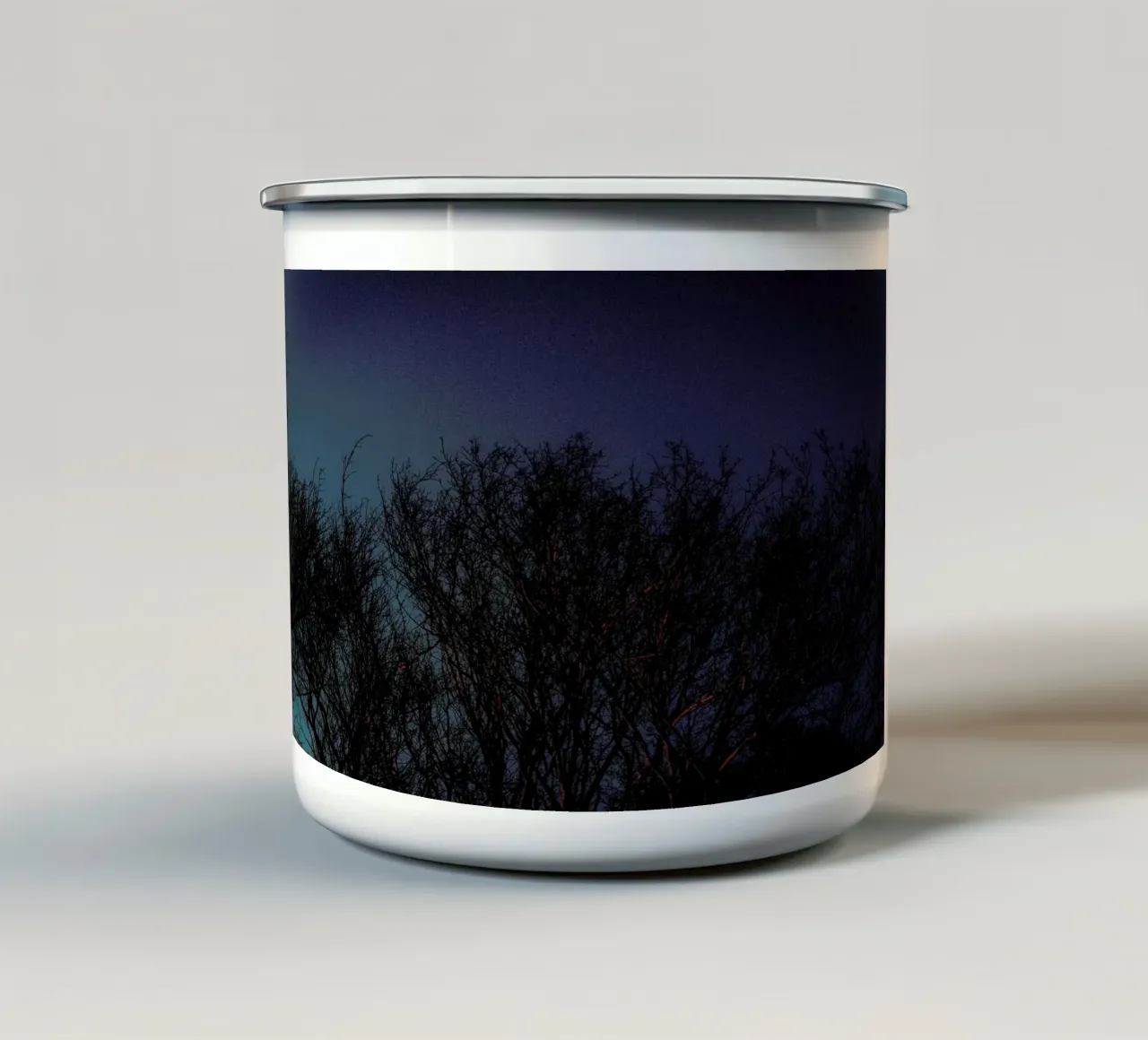 The Orange Woods tazza in smalto da Philipp Reinhard