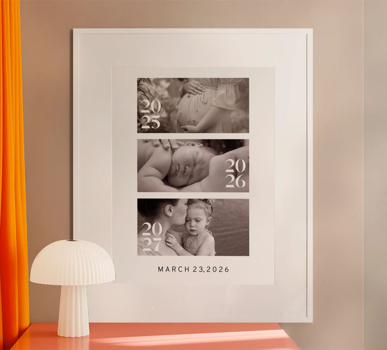 Personalisieren Sie die Erinnerungen Ihres Kindes Poster von NEWEST CUSTOM SHOP