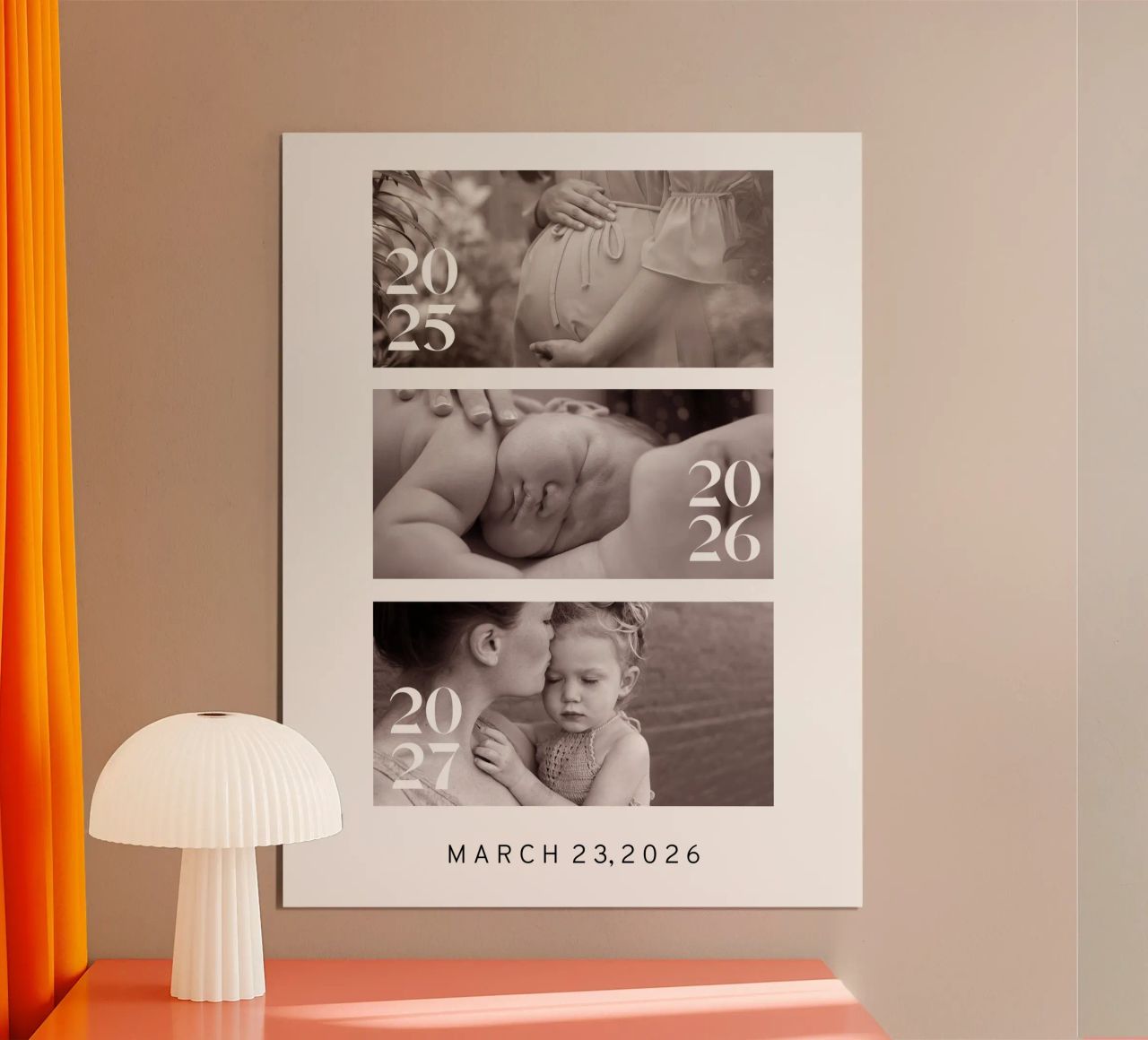 Personalisieren Sie die Erinnerungen Ihres Kindes Poster von NEWEST CUSTOM SHOP
