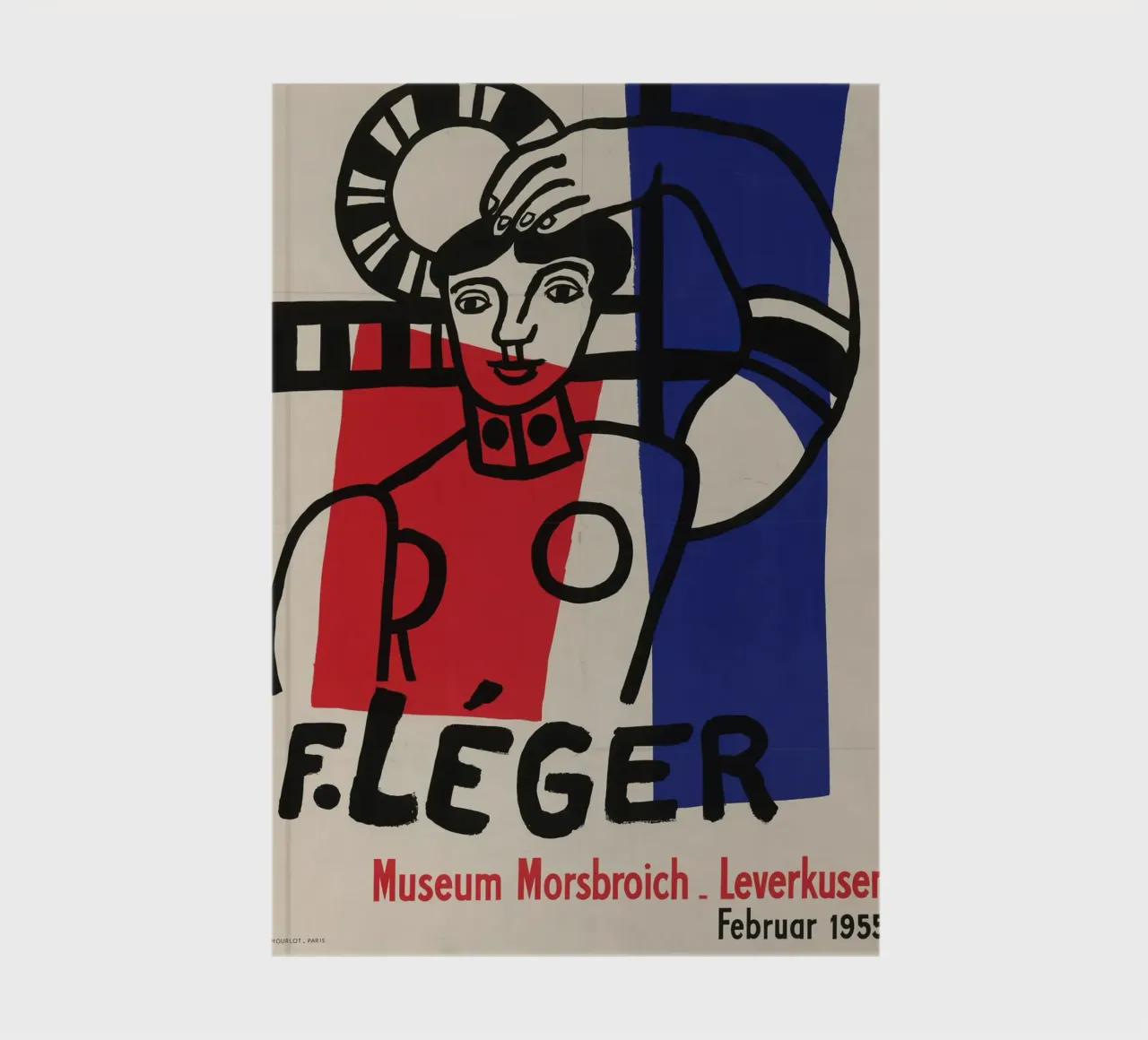 F. Léger Figure Composition - Cubist Modernism Art Print notebook by NorwesClub
