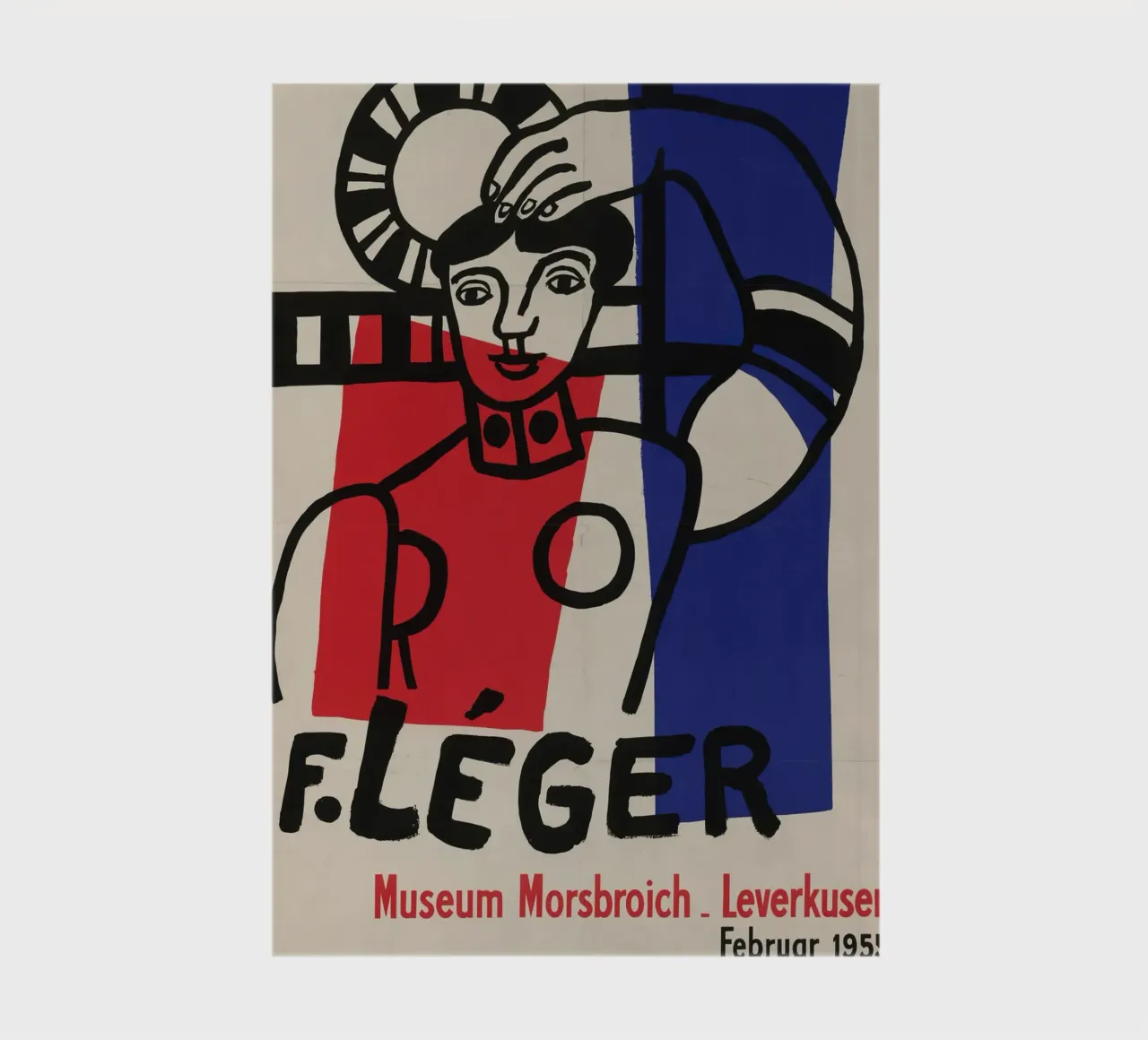 F. Léger Figure Composition - Cubist Modernism Art Print notebook by NorwesClub