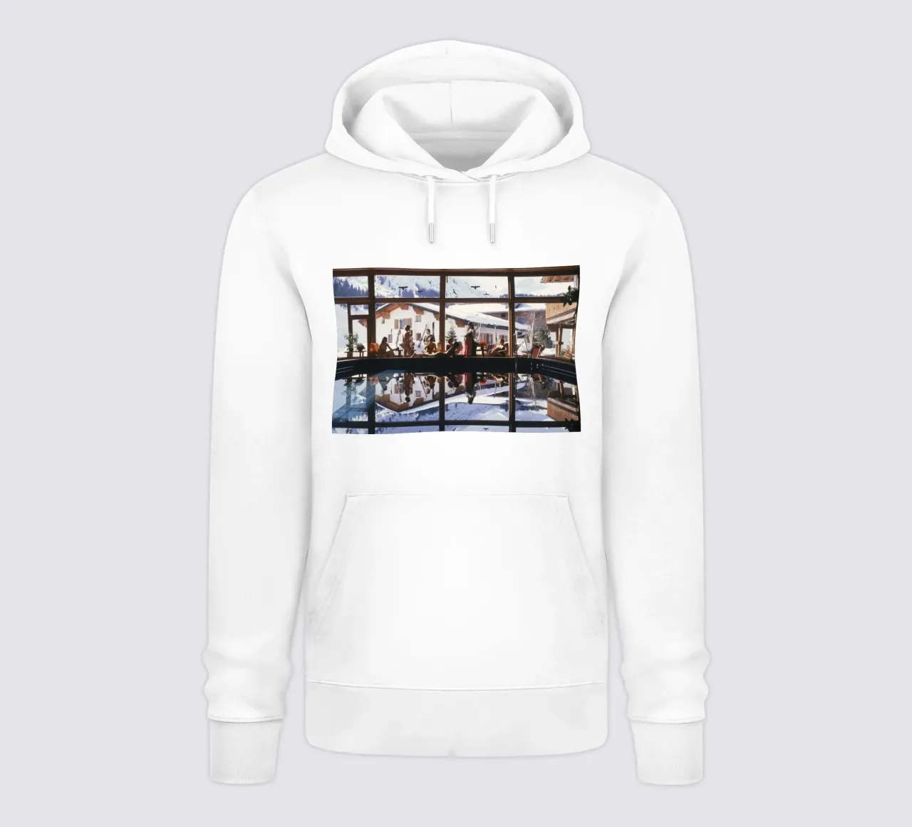 Slim Aarons Gasthof Post Pool sudadera con capucha de Chrisvintage