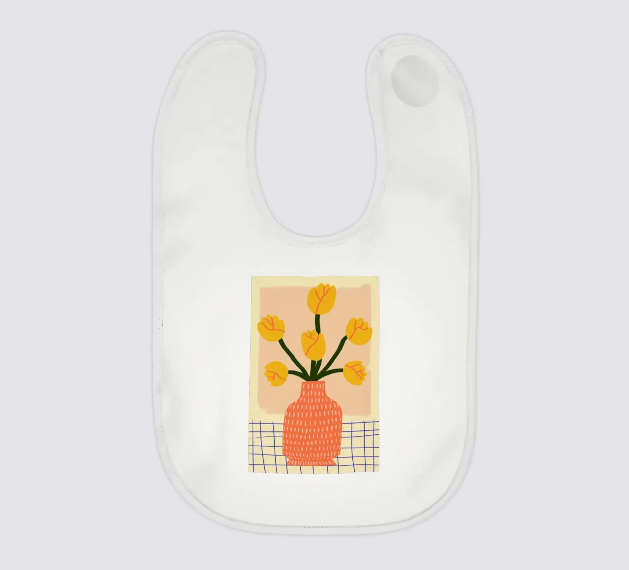 Golden baby bib by Pure