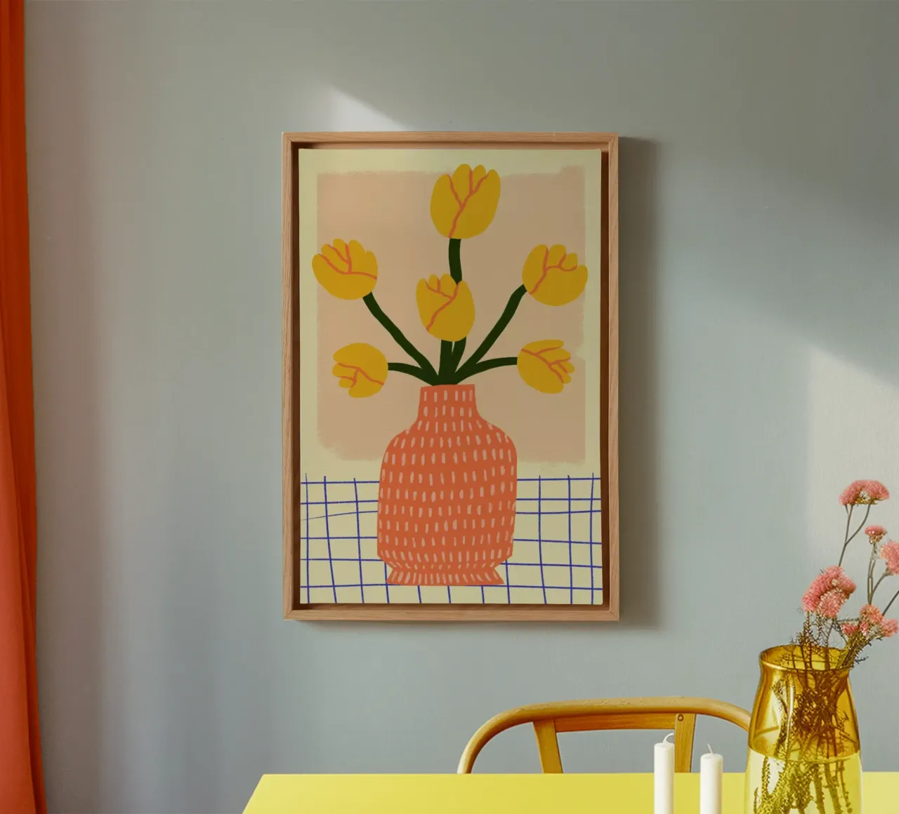 Golden canvas by Pure