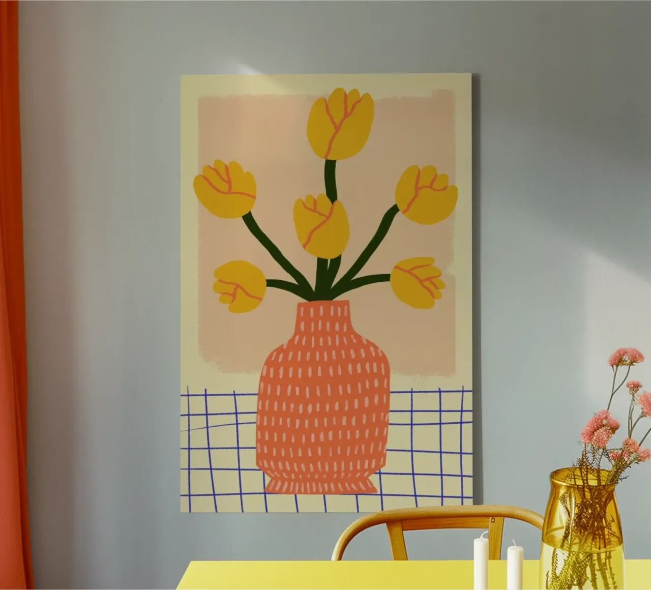 Golden canvas by Pure