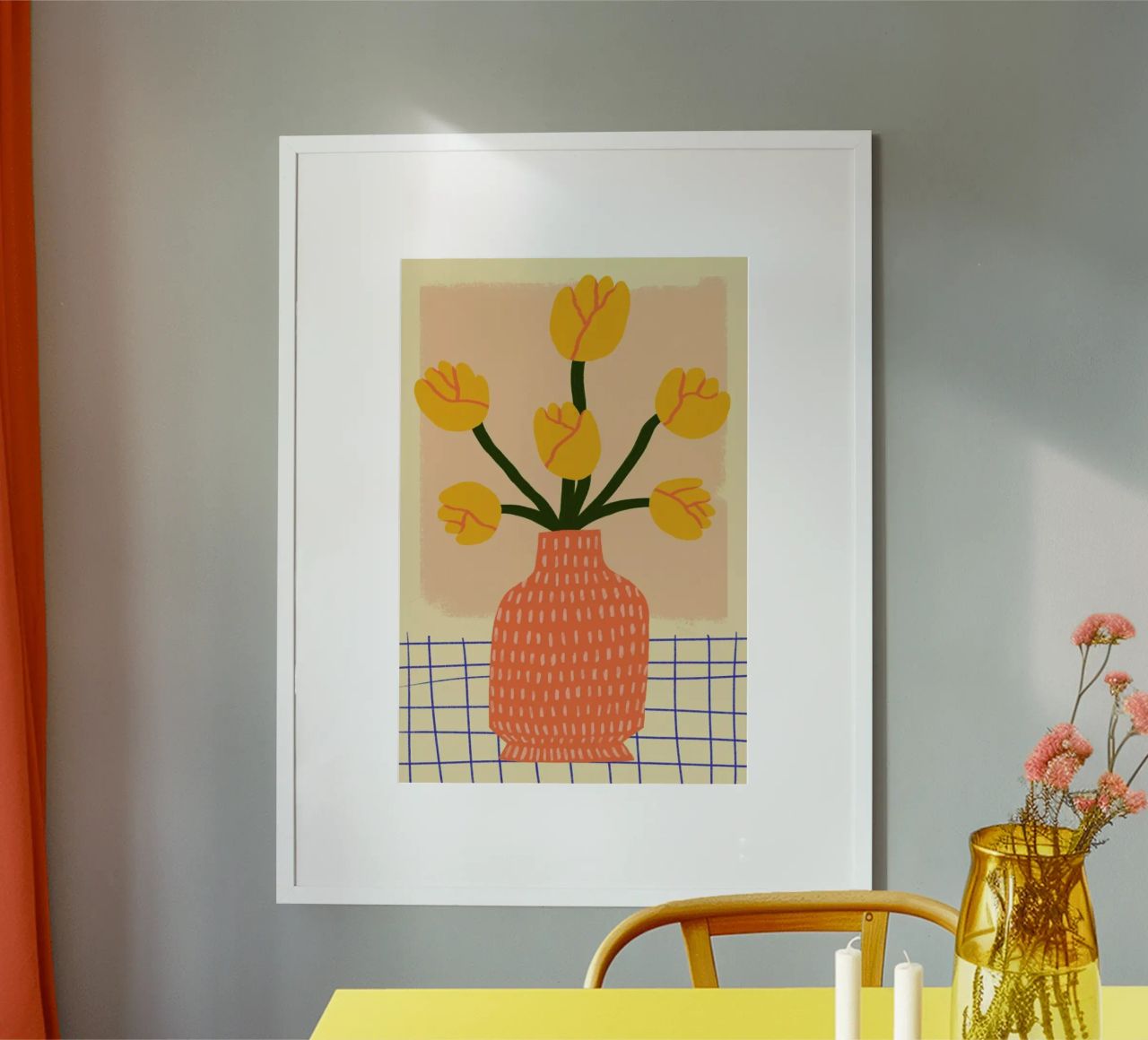 Golden Poster von Pure