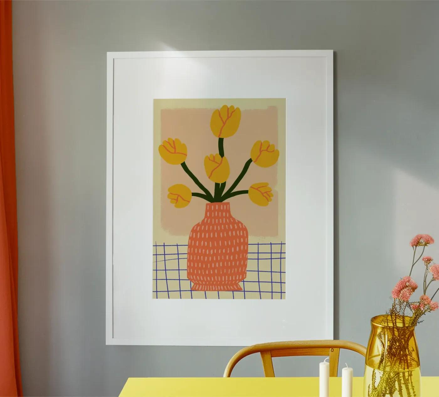 Golden poster van Pure