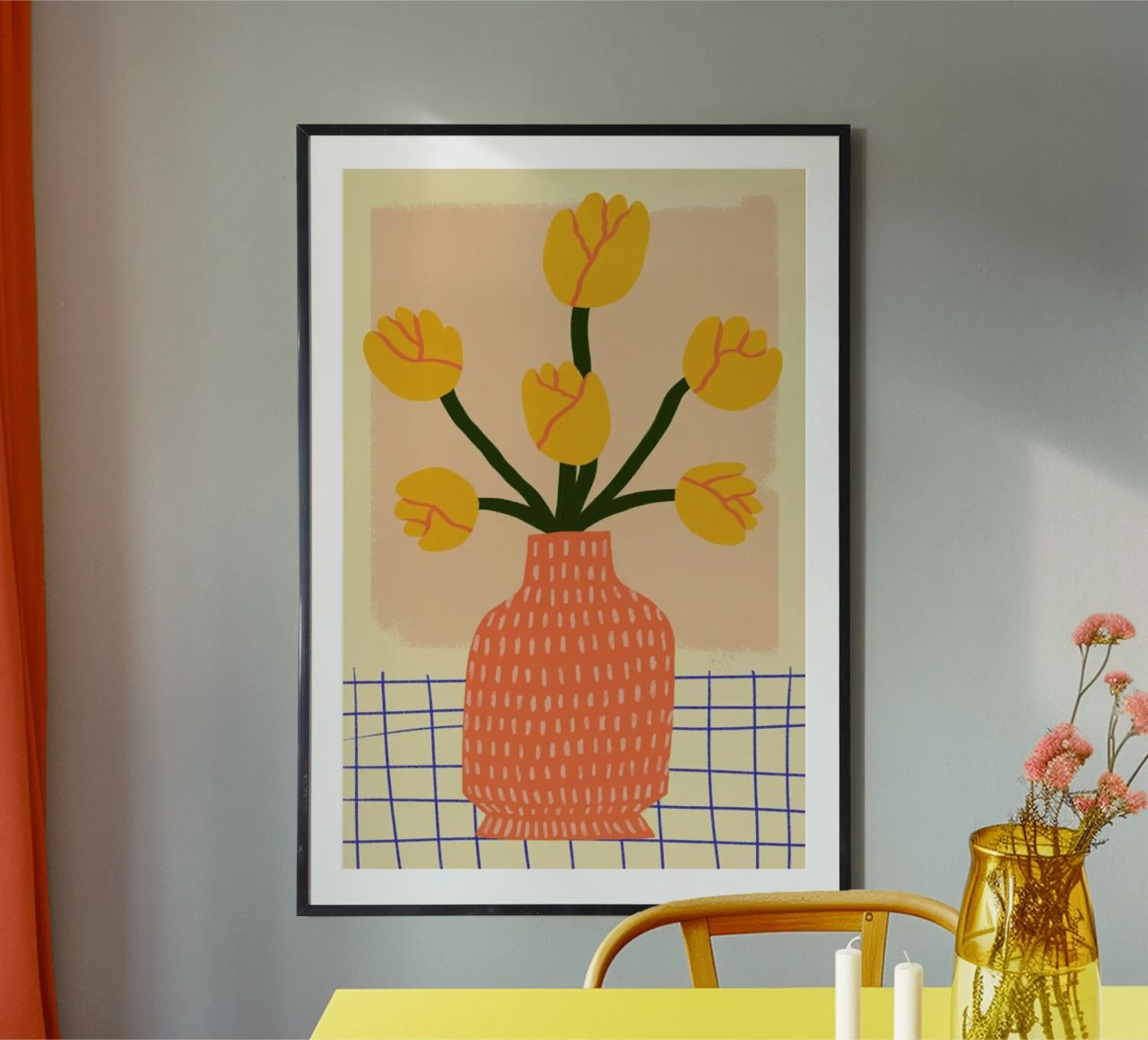 Golden Poster von Pure