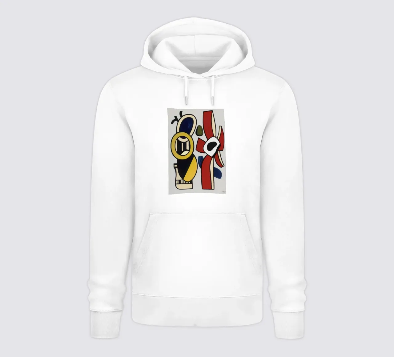 F. Léger "Red Star" - Abstract Shapes Modernism Art Print sudadera con capucha de NorwesClub