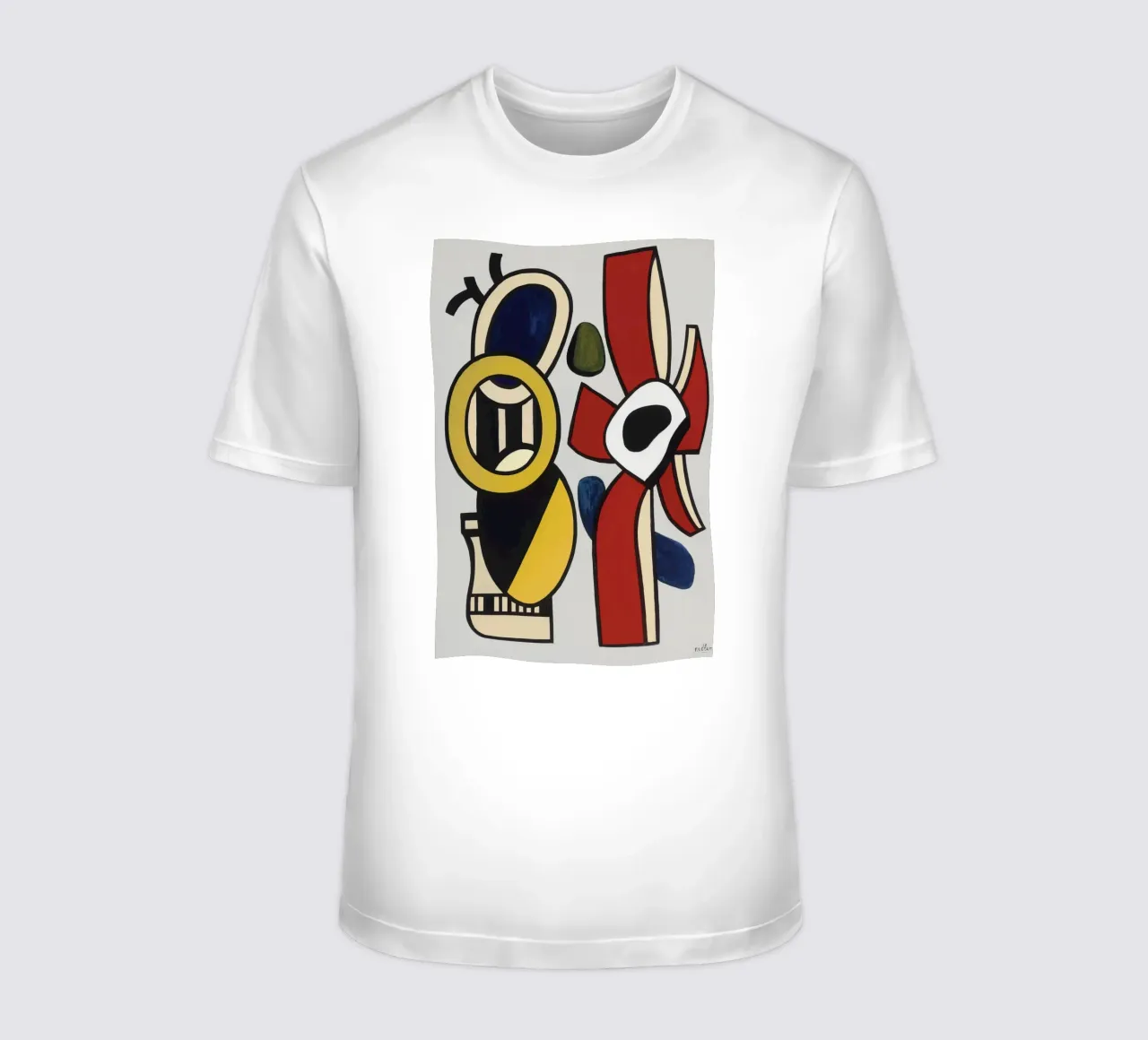 F. Léger "Red Star" - Abstract Shapes Modernism Art Print camiseta de NorwesClub