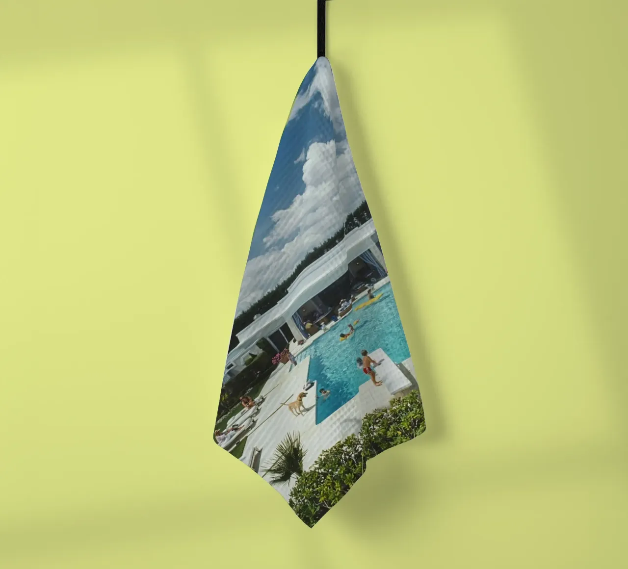 Slim Aarons Goodman's Pool torchon de Chrisvintage