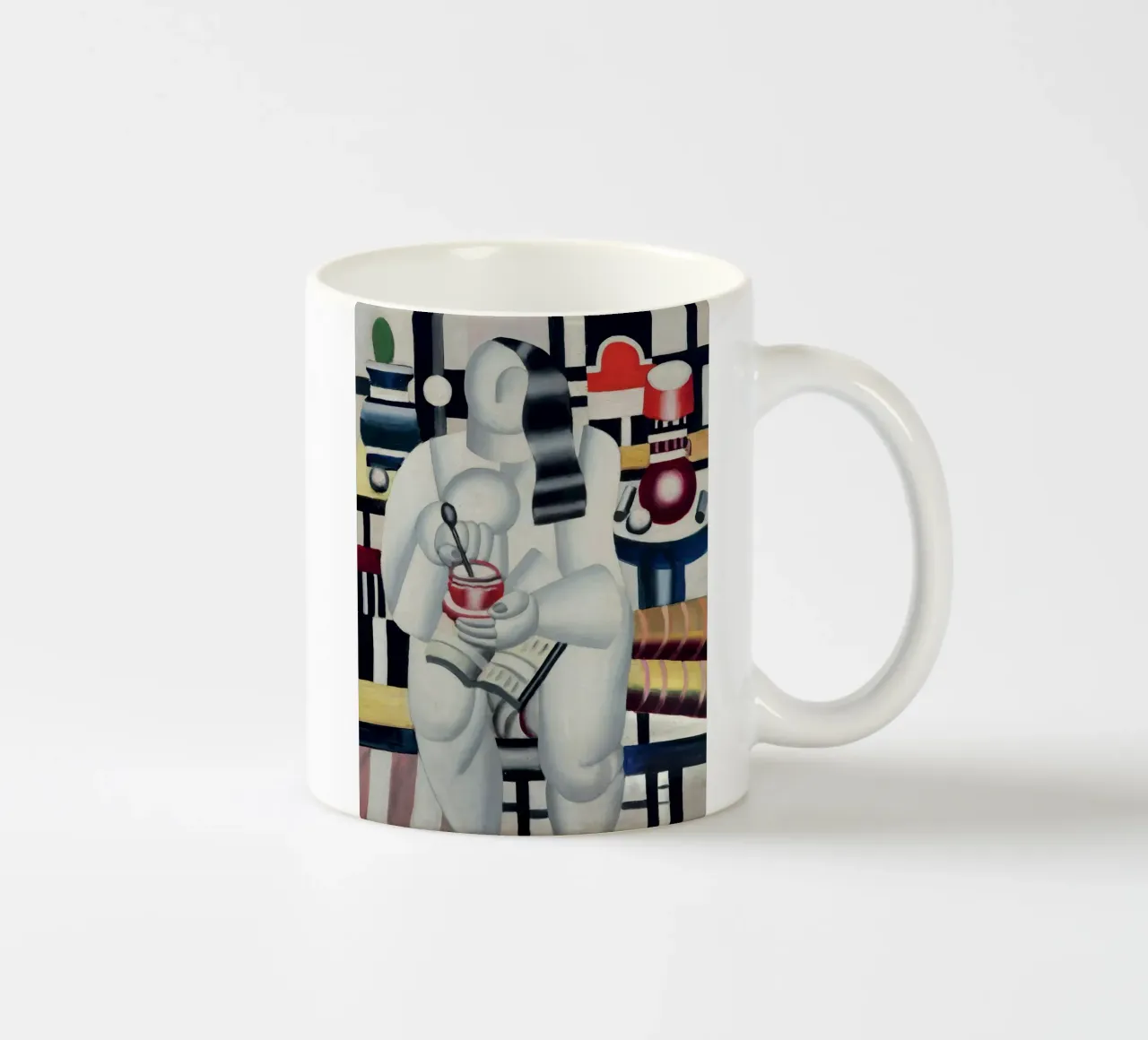 Fernand Léger: "La tazza di tè" - Capolavoro purista, 1921 tazza in ceramica da NorwesClub