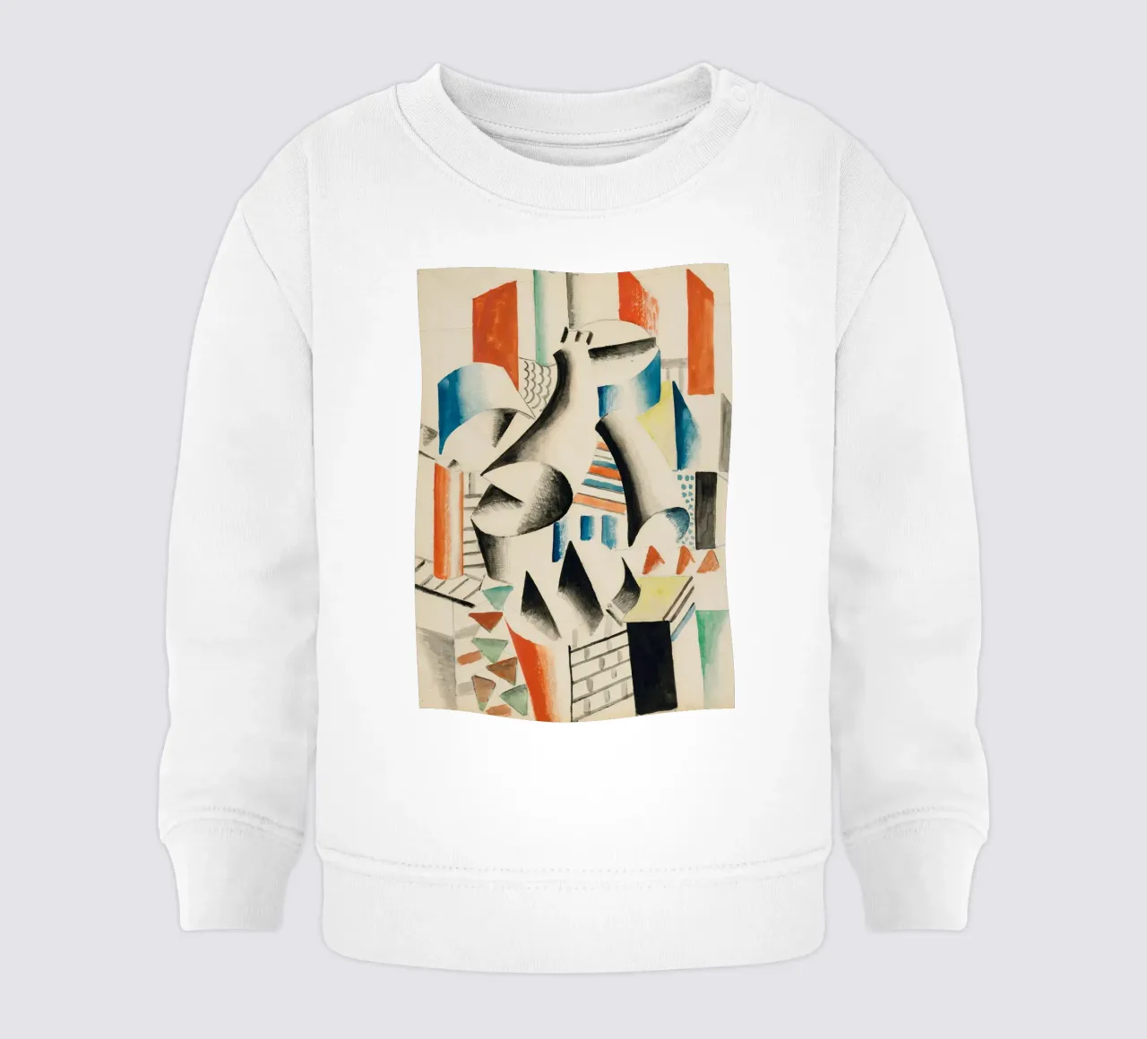 Fernand Léger: "Il massone" - Cubismo meccanico, 1918 Abstrac felpa neonato da NorwesClub