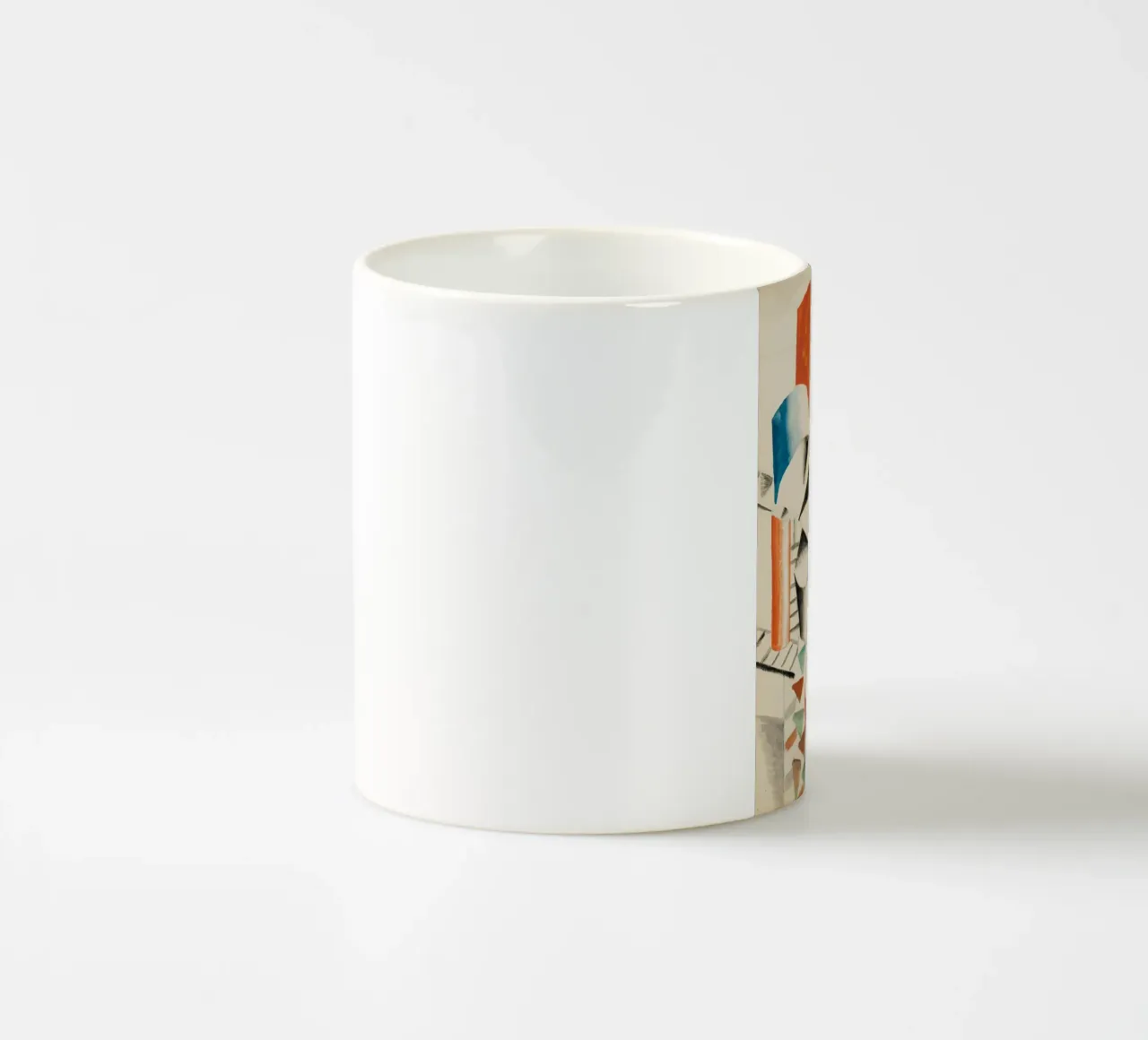 Fernand Léger: "Il massone" - Cubismo meccanico, 1918 Abstrac tazza in ceramica da NorwesClub