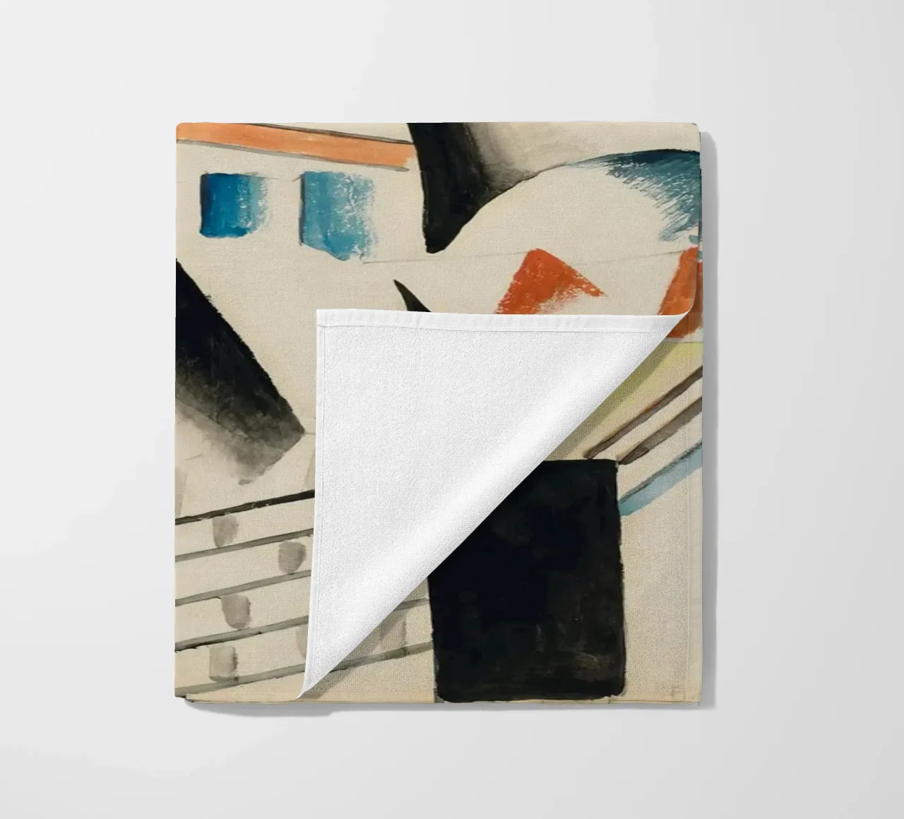 Fernand Léger: "Il massone" - Cubismo meccanico, 1918 Abstrac telo mare da NorwesClub